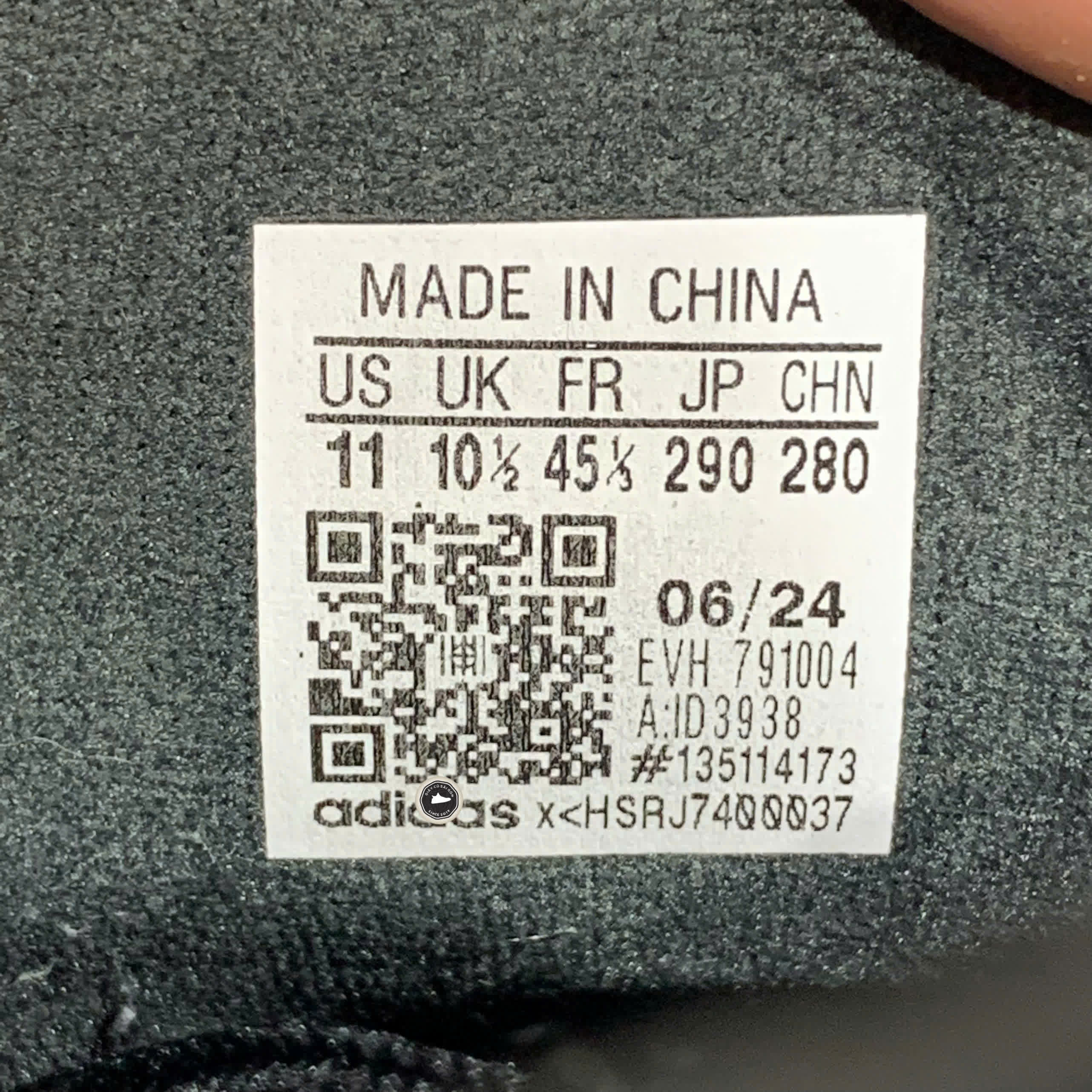 Adidas Adimatic 'Black Carbon' ID3938 SIZE 45 1/3 GIÀY 2HAND CHÍNH HÃNG PVN21356