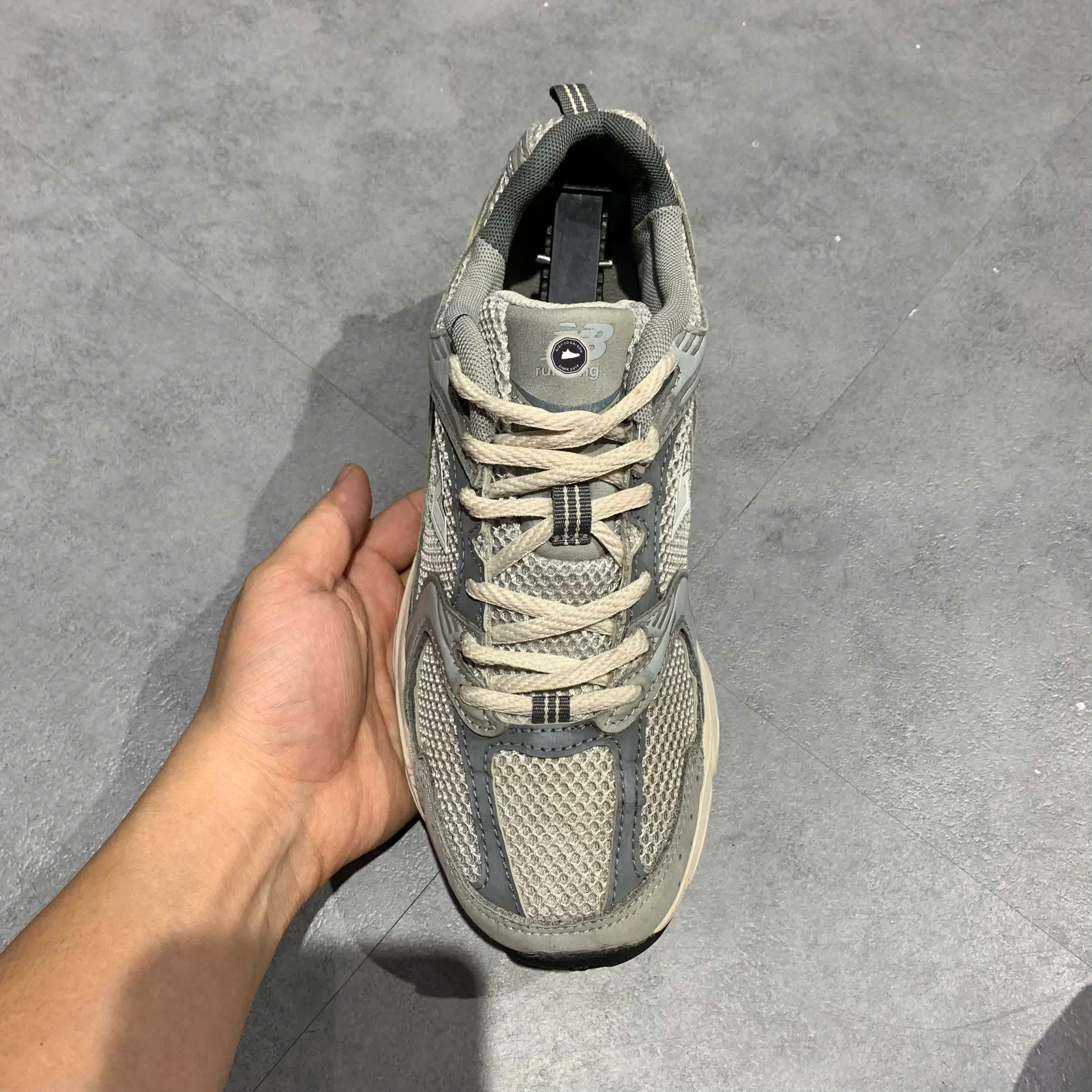 New Balance 530 'Vintage Grey Matter' MR530TG SIZE 38.5 GIÀY 2HAND CHÍNH HÃNG PVN21091