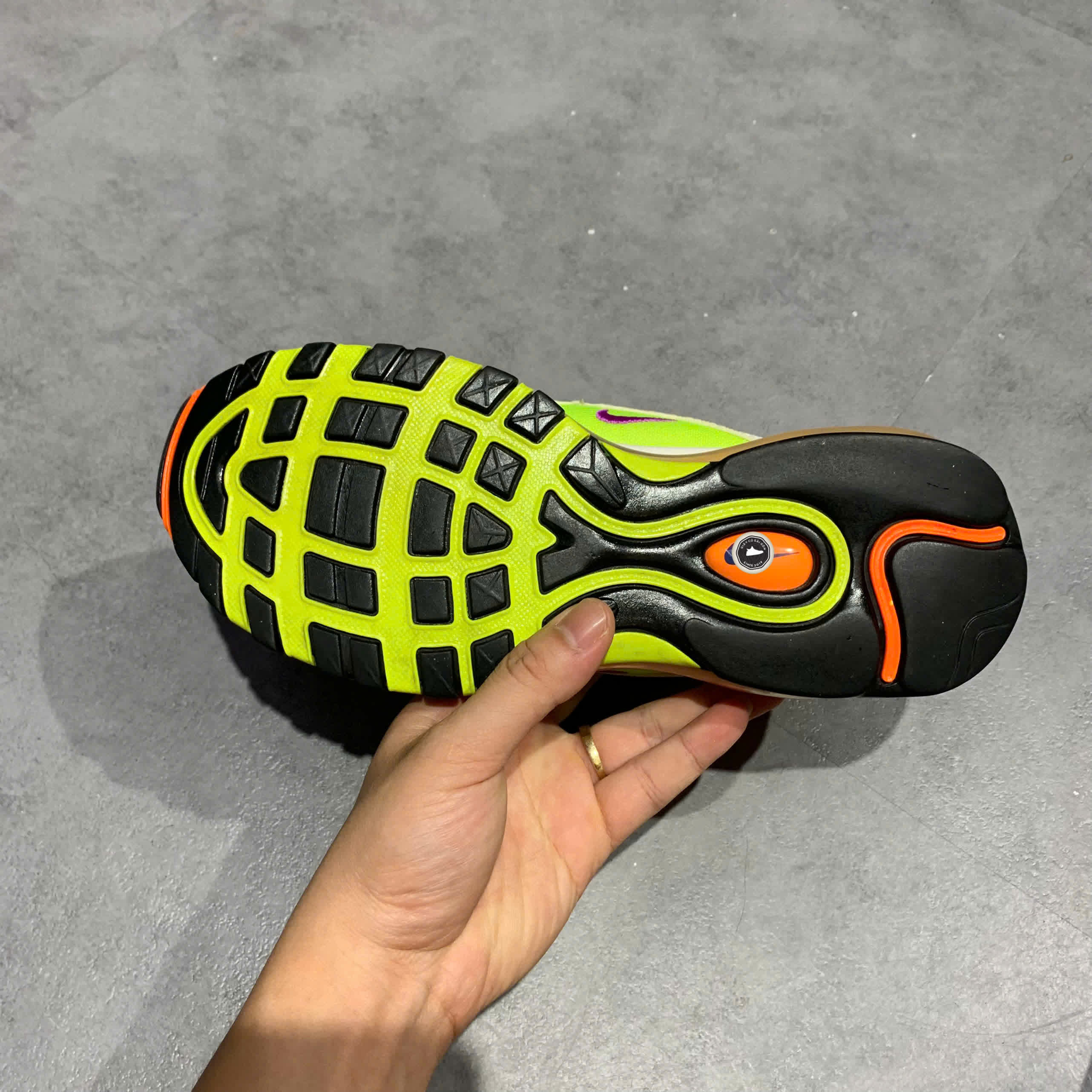 Nike Air Max 97 London Summer Of Love CI1504-100 SIZE 40.5 GIÀY 2HAND CHÍNH HÃNG PVN21095