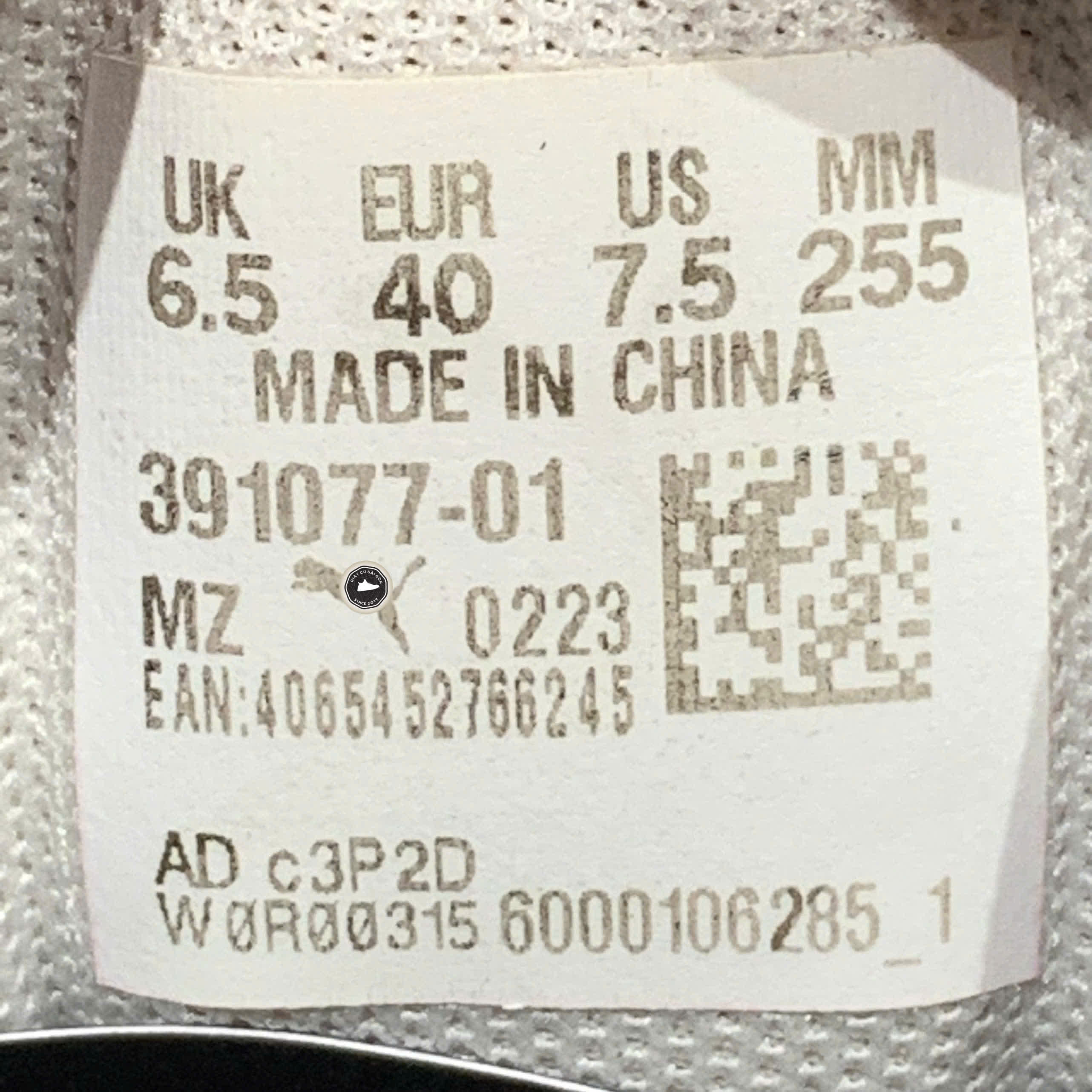 PUMA REBOUND Joy Low CV 'Brown' 391077 01 SIZE 40 GIÀY 2HAND CHÍNH HÃNG PVN21368