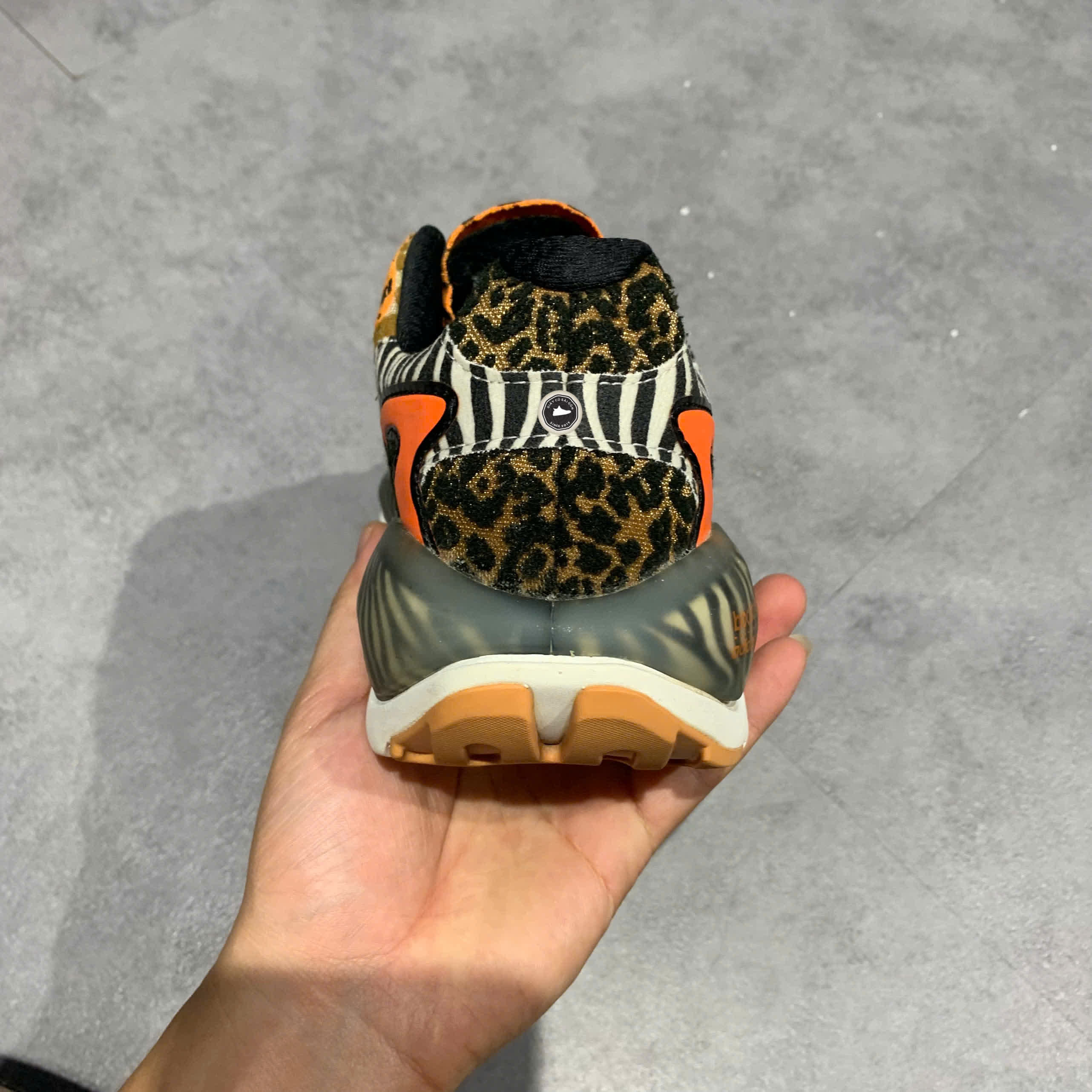 ADIDAS ATMOS X ORIGINALS ZX ALKYNE CRAZY ANIMAL FY5235 SIZE 40 GIÀY 2HAND CHÍNH HÃNG PVN21069