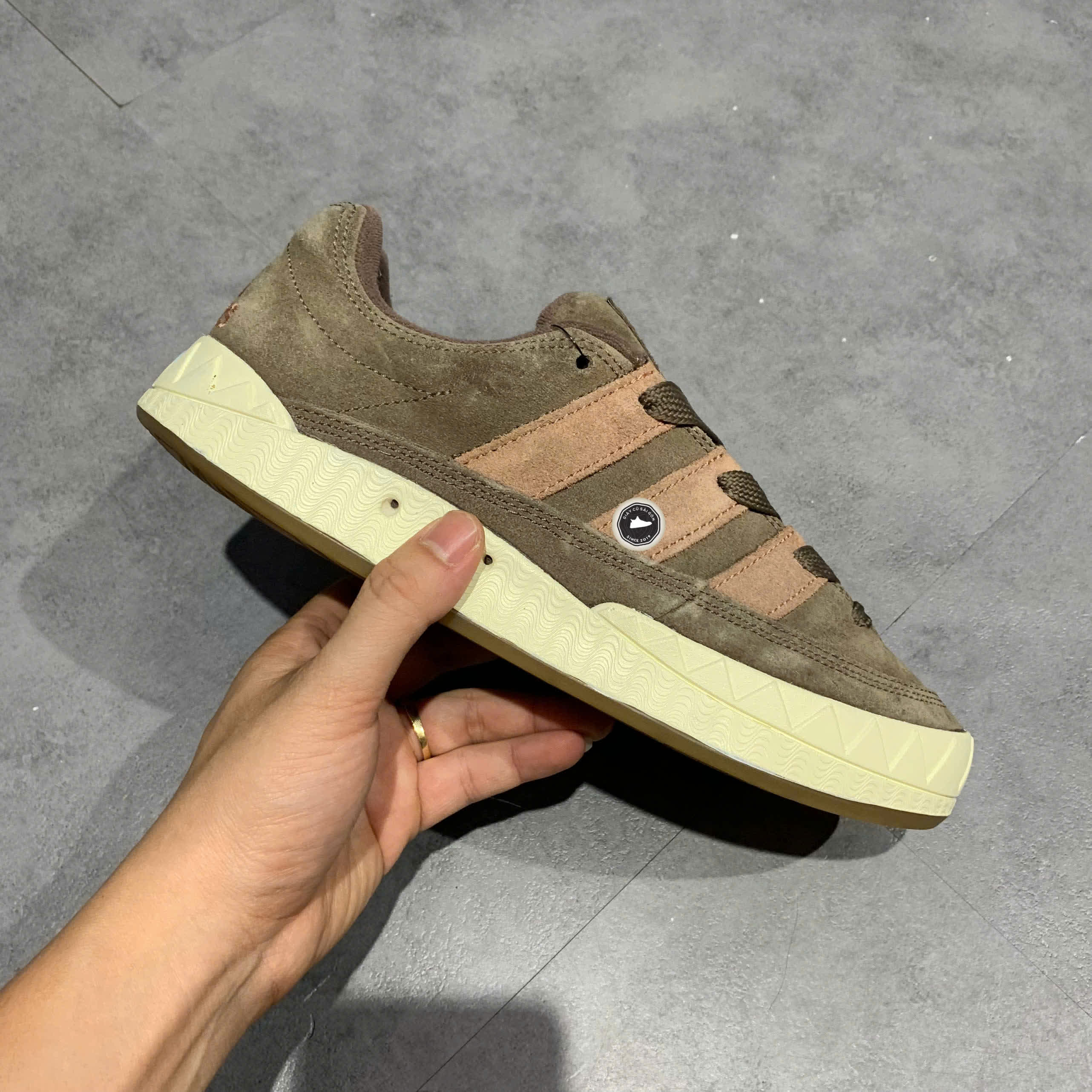 Adidas Gazelle Bold IE0532 SIZE 40 GIÀY 2HAND CHÍNH HÃNG PVN21106