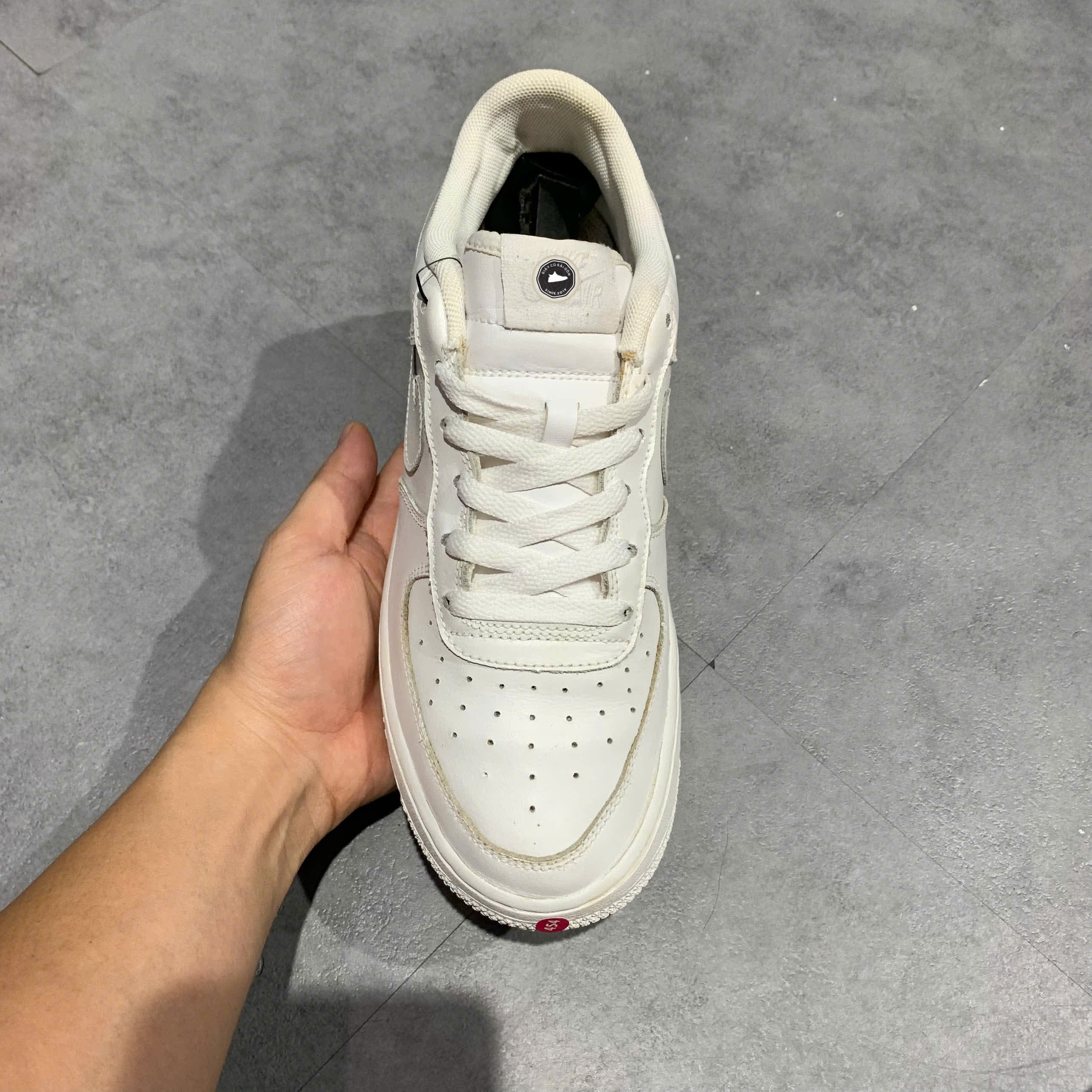 Nike Air Force 1 Low 'White' (GS) 314192 117 SIZE 40 GIÀY 2HAND CHÍNH HÃNG PVN21192