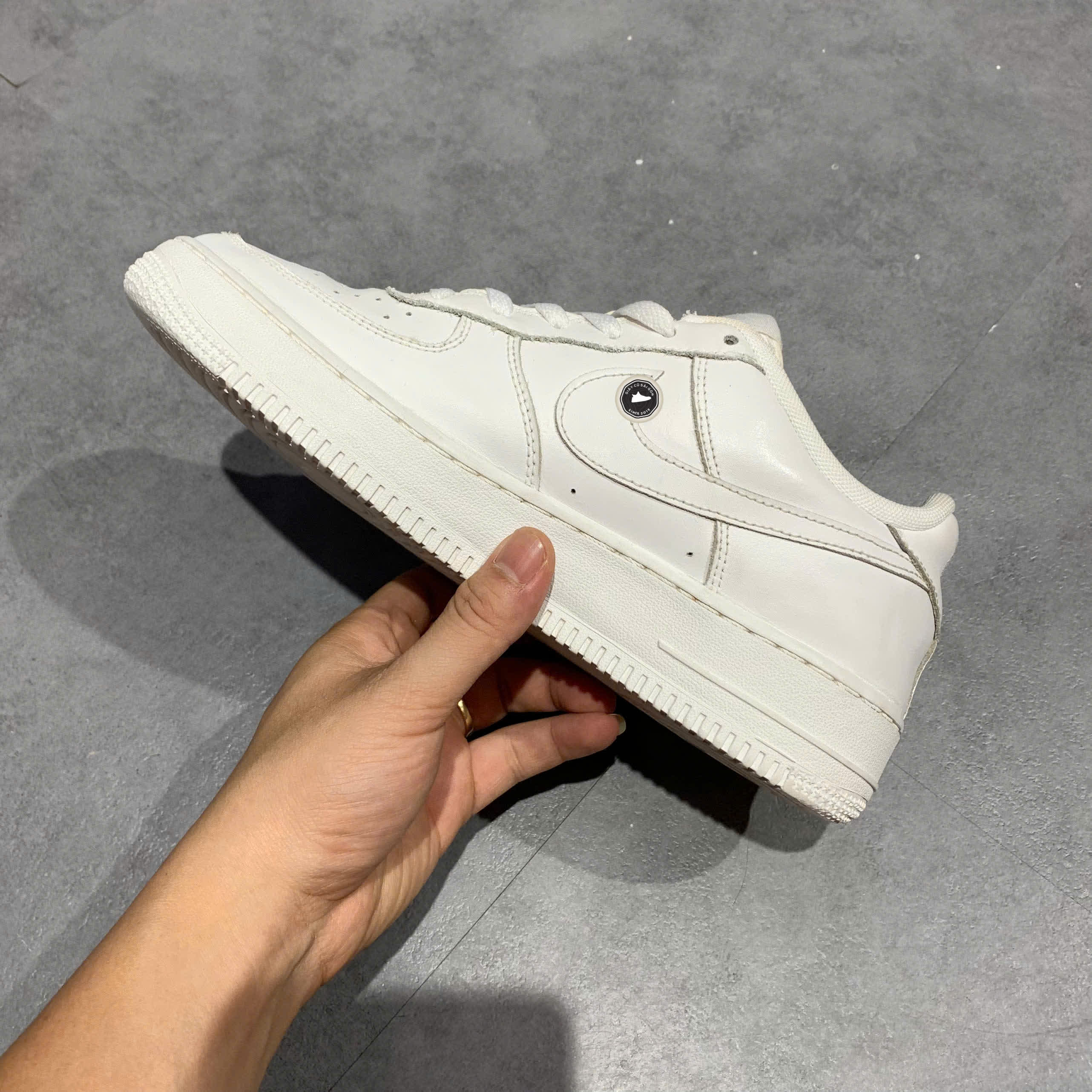 Nike Air Force 1 Low 'White' (GS) 314192 117 SIZE 40 GIÀY 2HAND CHÍNH HÃNG PVN21192