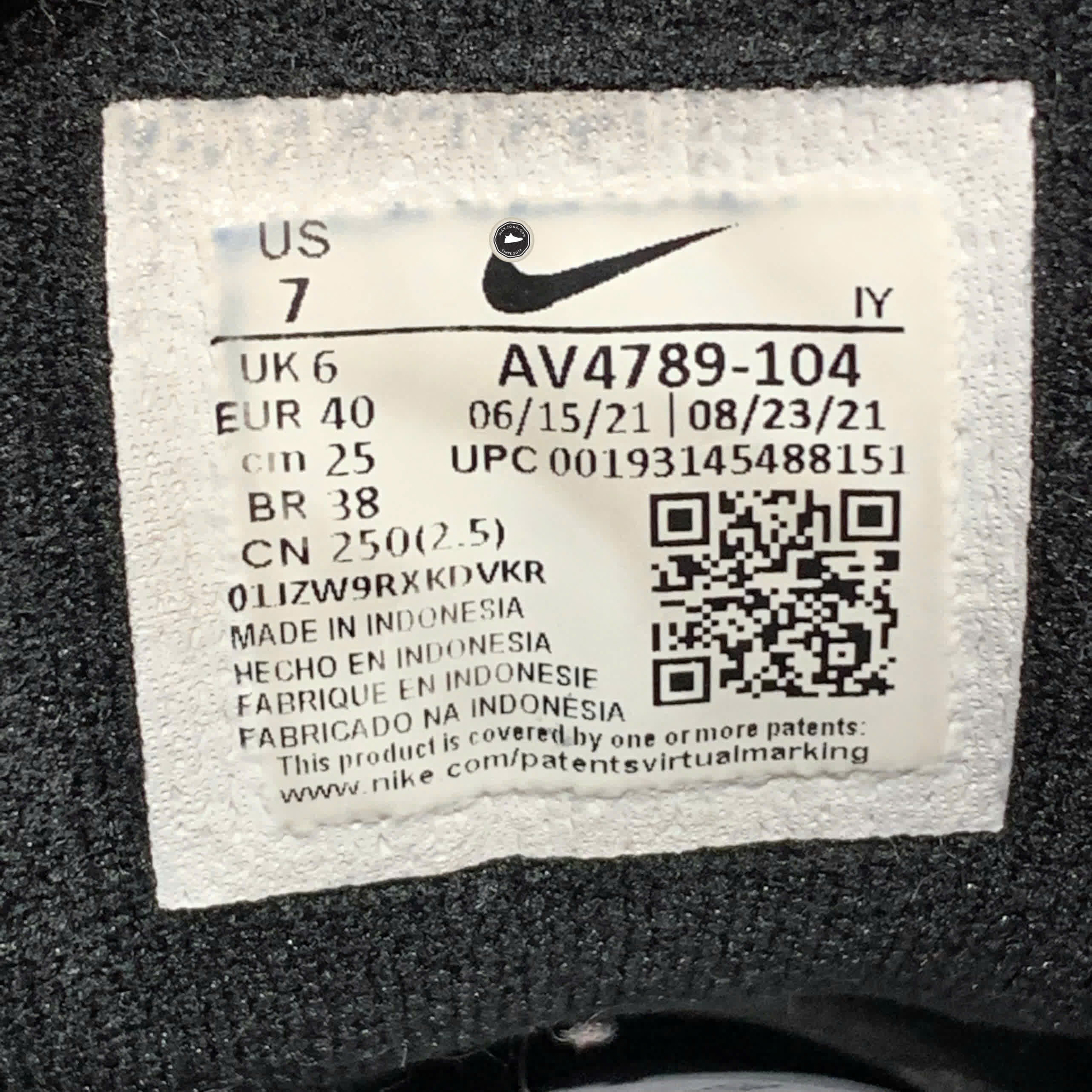 Nike M2K Tekno White/Black-University Red AV4789 104 SIZE 40 GIÀY 2HAND CHÍNH HÃNG PVN21268