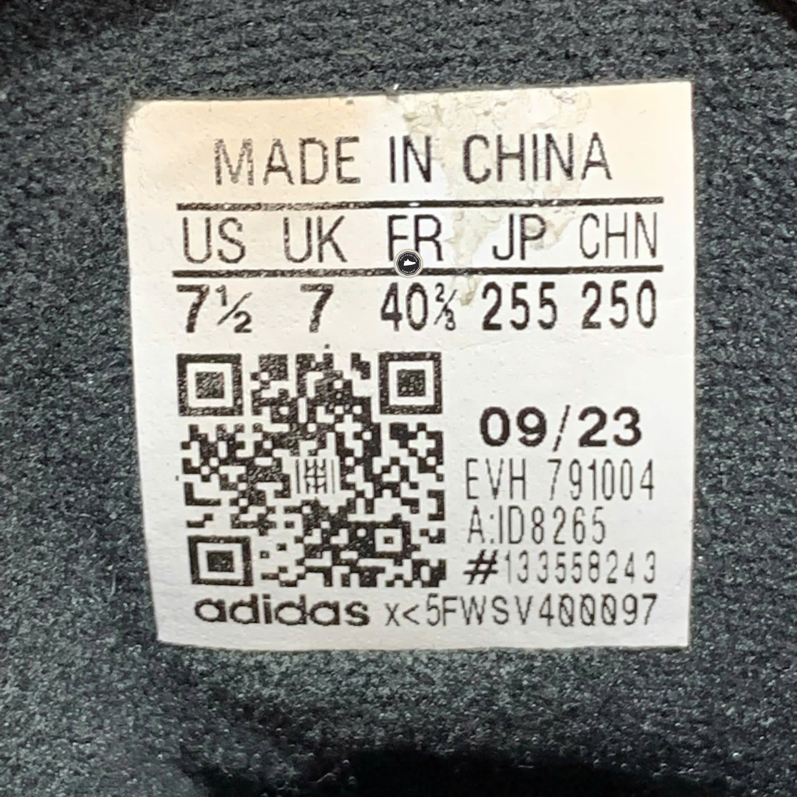 ADIDAS ADIMATIC CORE BLACK CRYSTAL WHITE ID8265 SIZE 40 2/3 GIÀY 2HAND CHÍNH HÃNG PVN21105