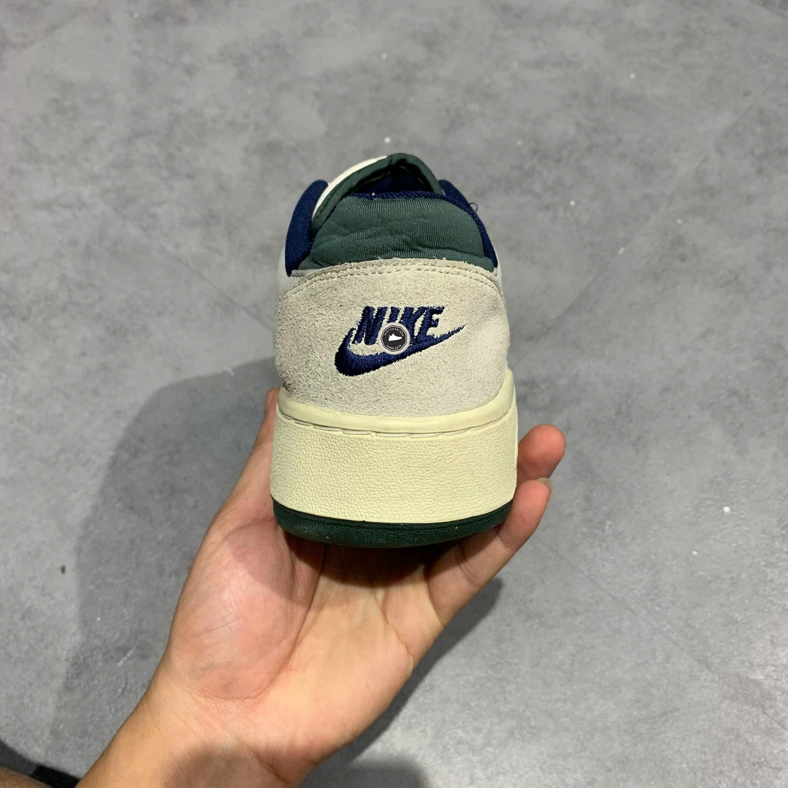 Nike Full Force Low White Grey FZ3595 100 SIZE 40.5 GIÀY 2HAND CHÍNH HÃNG PVN21155