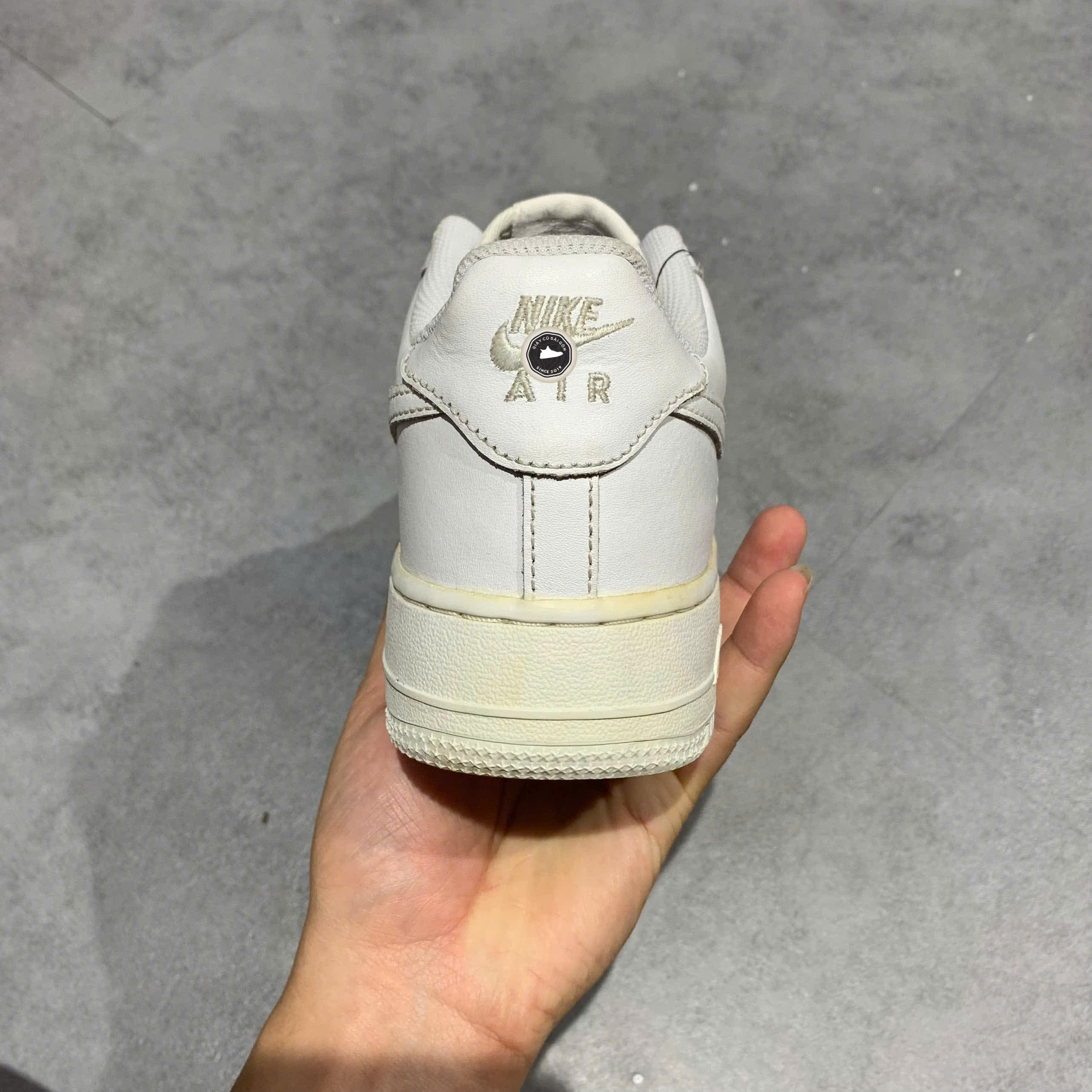 Nike Air Force 1 LE GS 'Triple White' DH2920 111 SIZE 40 GIÀY 2HAND CHÍNH HÃNG PVN21213