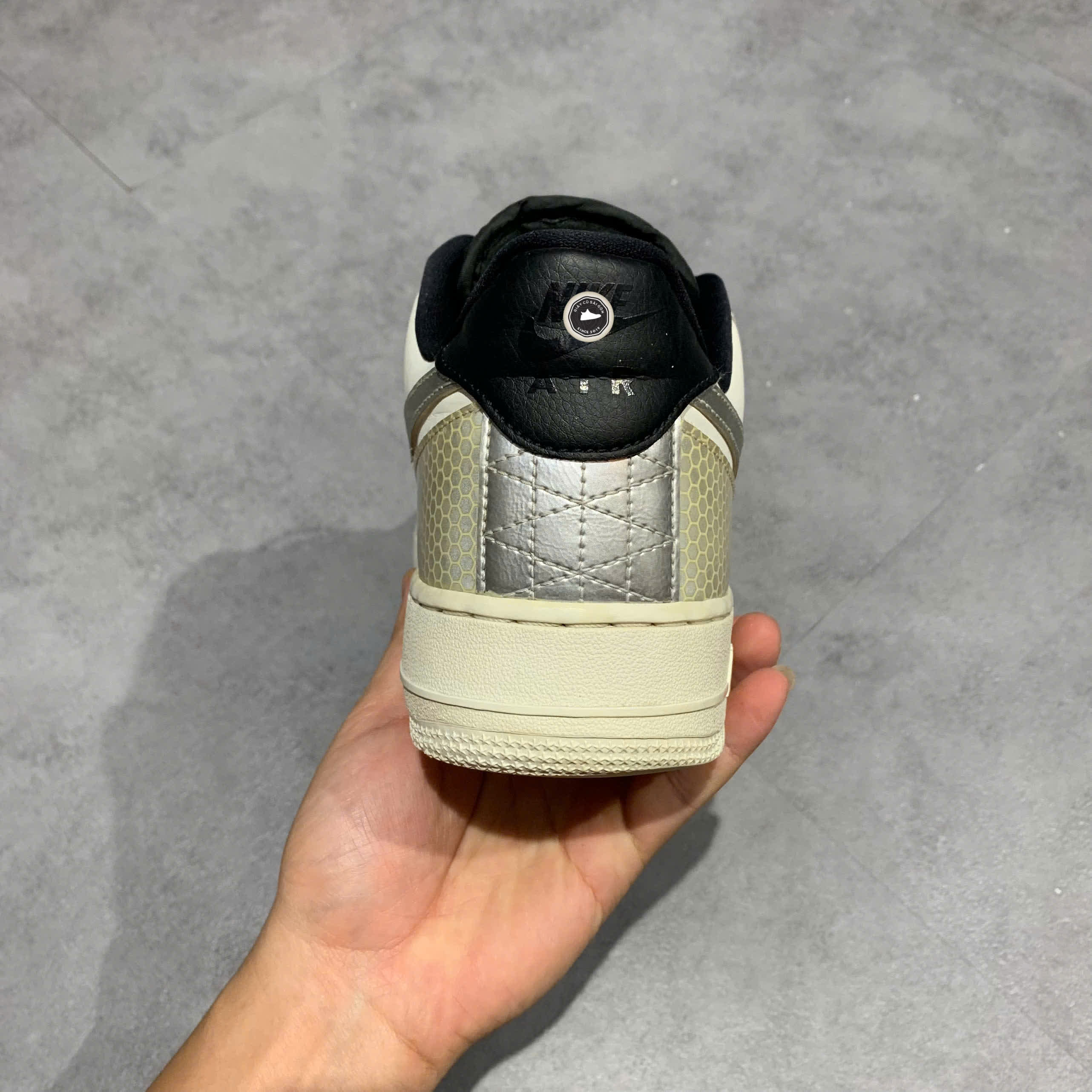 NIKE AIR FORCE 1 LOW 3M 'SUMMIT WHITE' CT2299 100 SIZE 44.5 GIÀY 2HAND CHÍNH HÃNG PVN21182