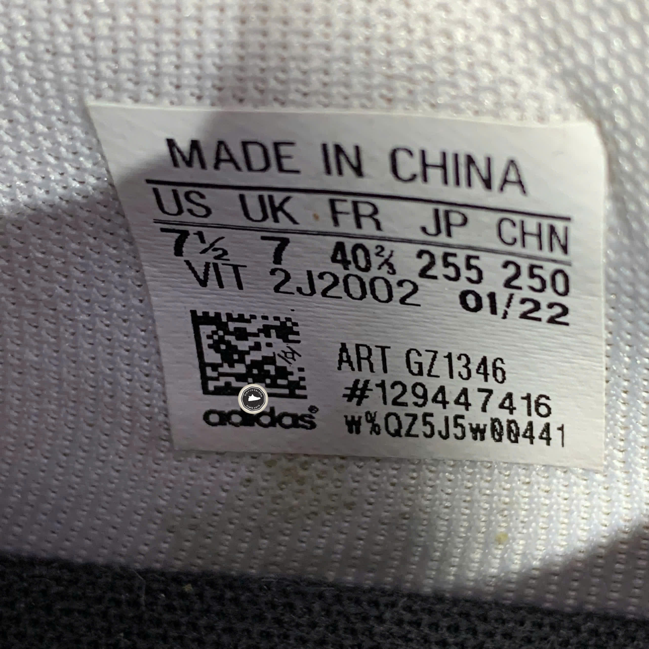 ADIDAS HOOPS 3.0 'CHALK WHITE' GZ1346 SIZE 40 2/3 GIÀY 2HAND CHÍNH HÃNG PVN21218