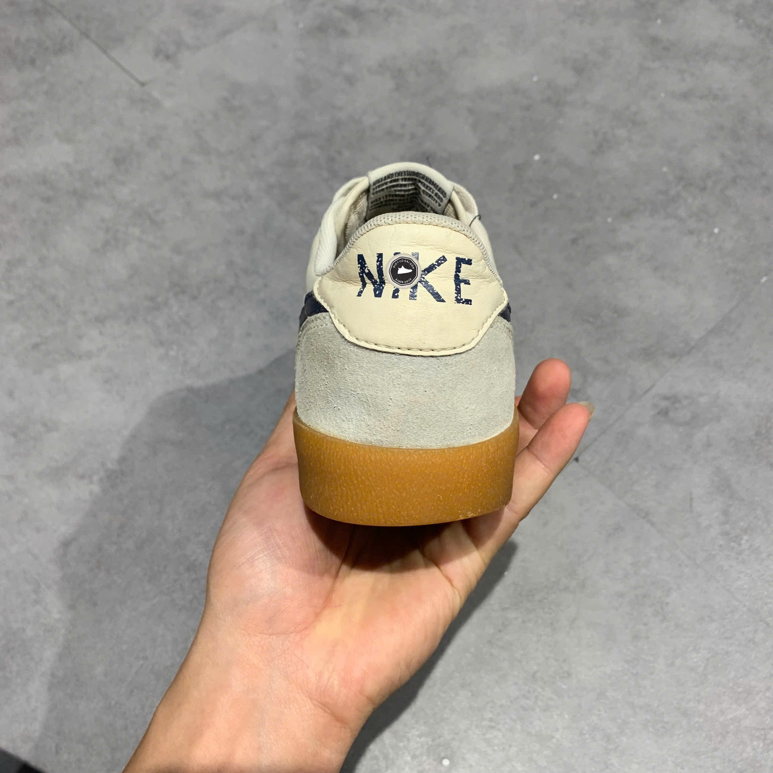 Nike Killshot 2 Leather 'Sail/Gum Yellow/Midnight Navy' 432997 107 SIZE 42 GIÀY 2HAND CHÍNH HÃNG PVN21245