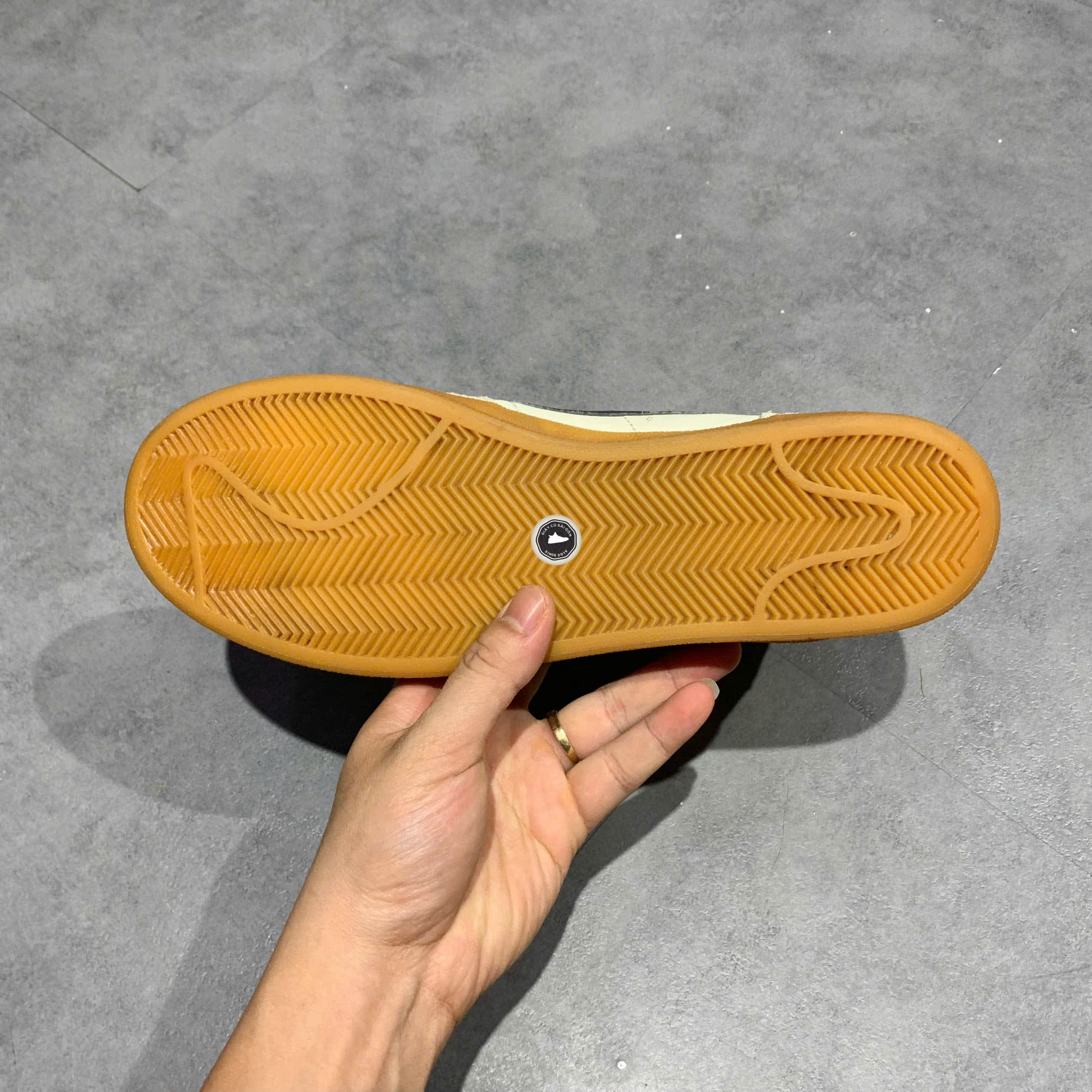 Nike Killshot 2 Leather 'Sail/Gum Yellow/Midnight Navy' 432997 107 SIZE 42 GIÀY 2HAND CHÍNH HÃNG PVN21245