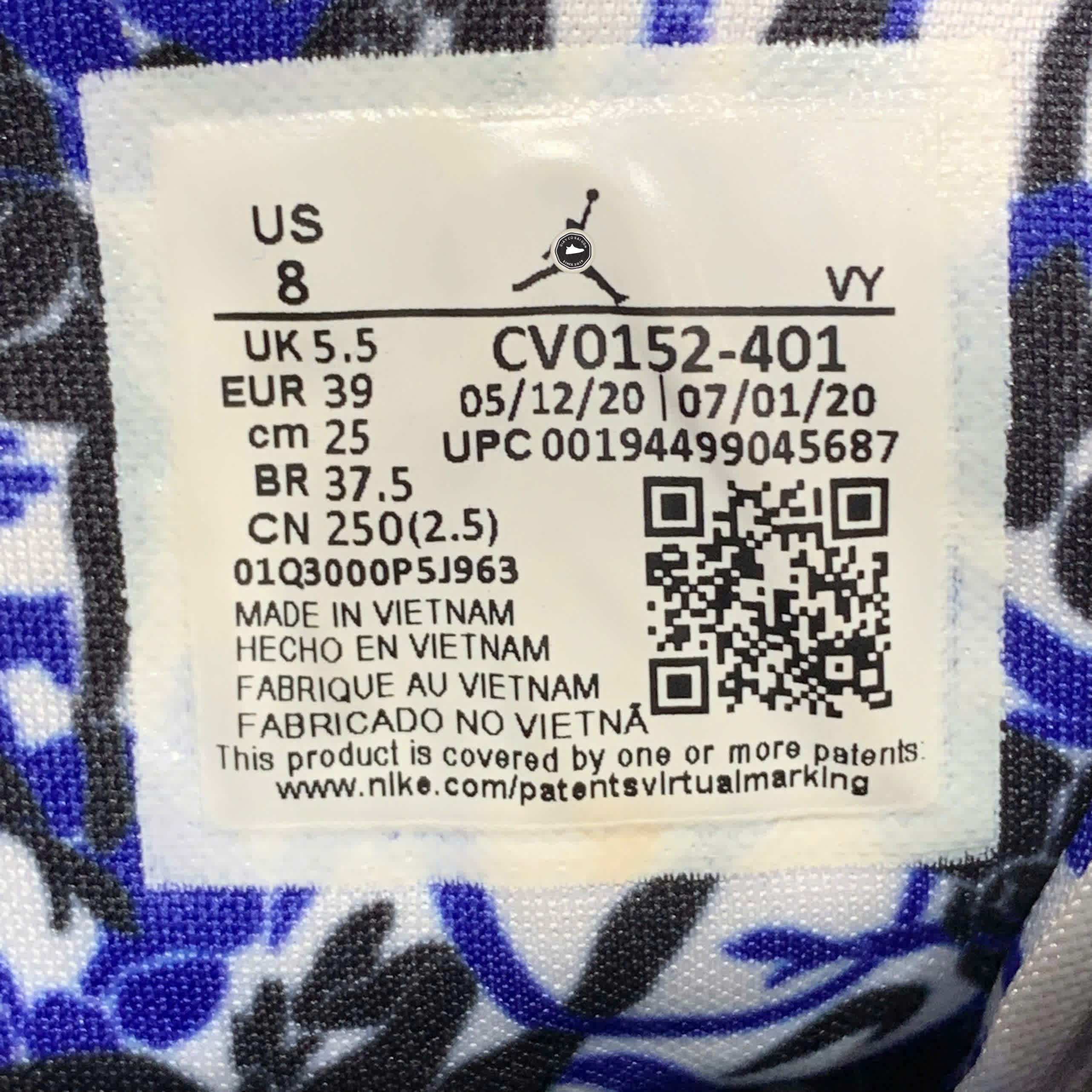 JORDAN 1 MID SISTERHOOD CV0152 401 SIZE 39 GIÀY 2HAND CHÍNH HÃNG PVN21888