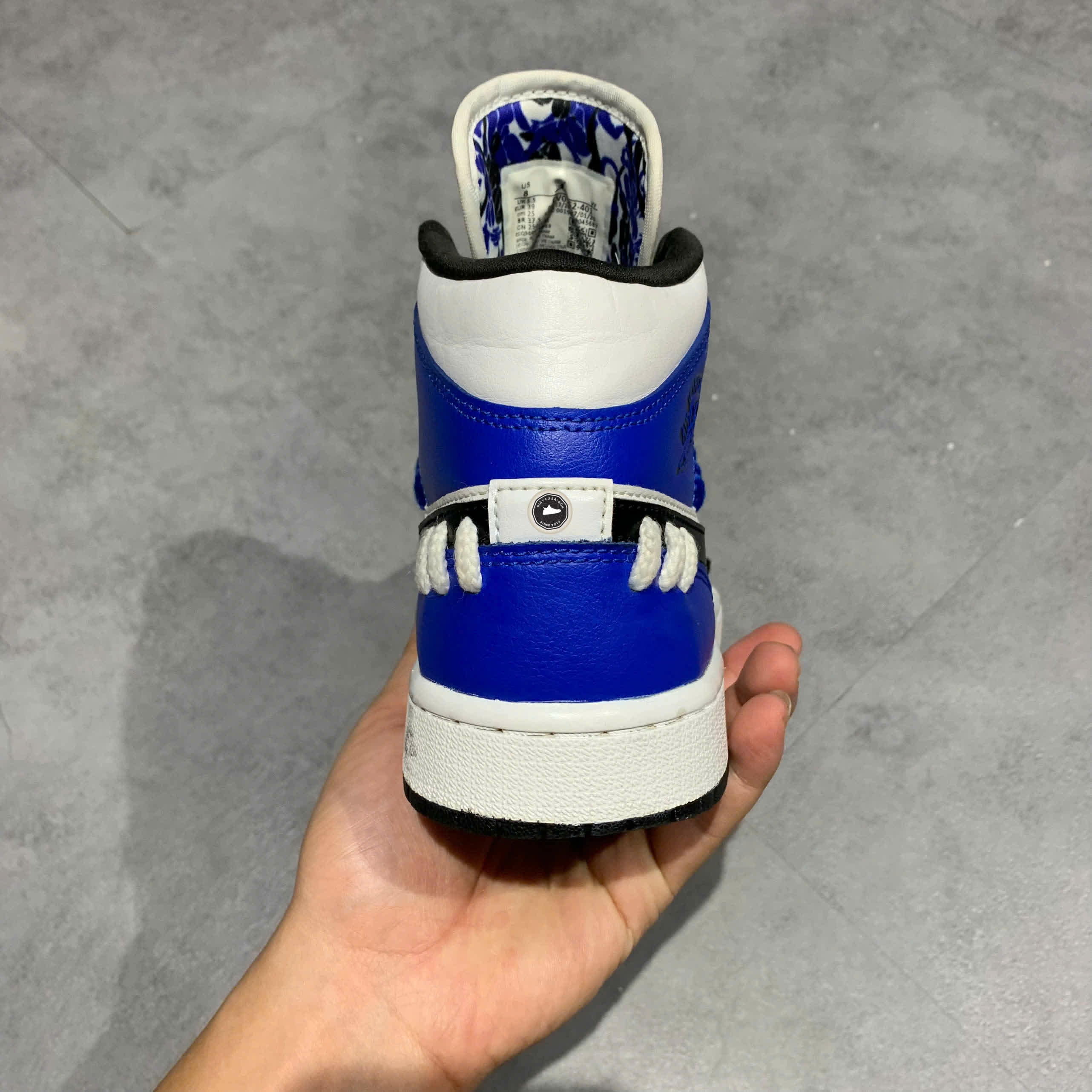 JORDAN 1 MID SISTERHOOD CV0152 401 SIZE 39 GIÀY 2HAND CHÍNH HÃNG PVN21888