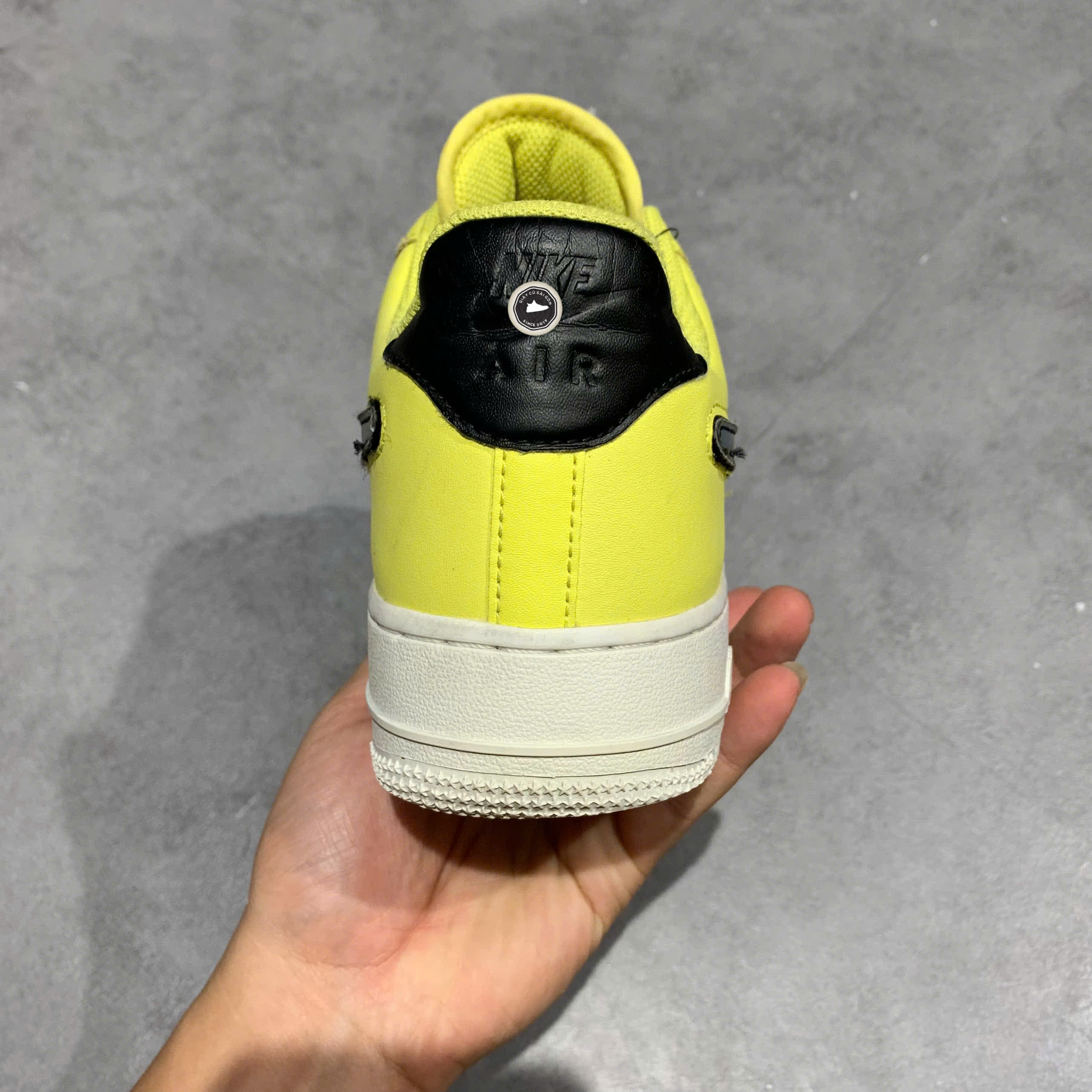 Nike Air Force 1 '07 LV8 'Yellow Pulse' CI0064 700 SIZE 40.5 GIÀY 2HAND CHÍNH HÃNG PVN21844