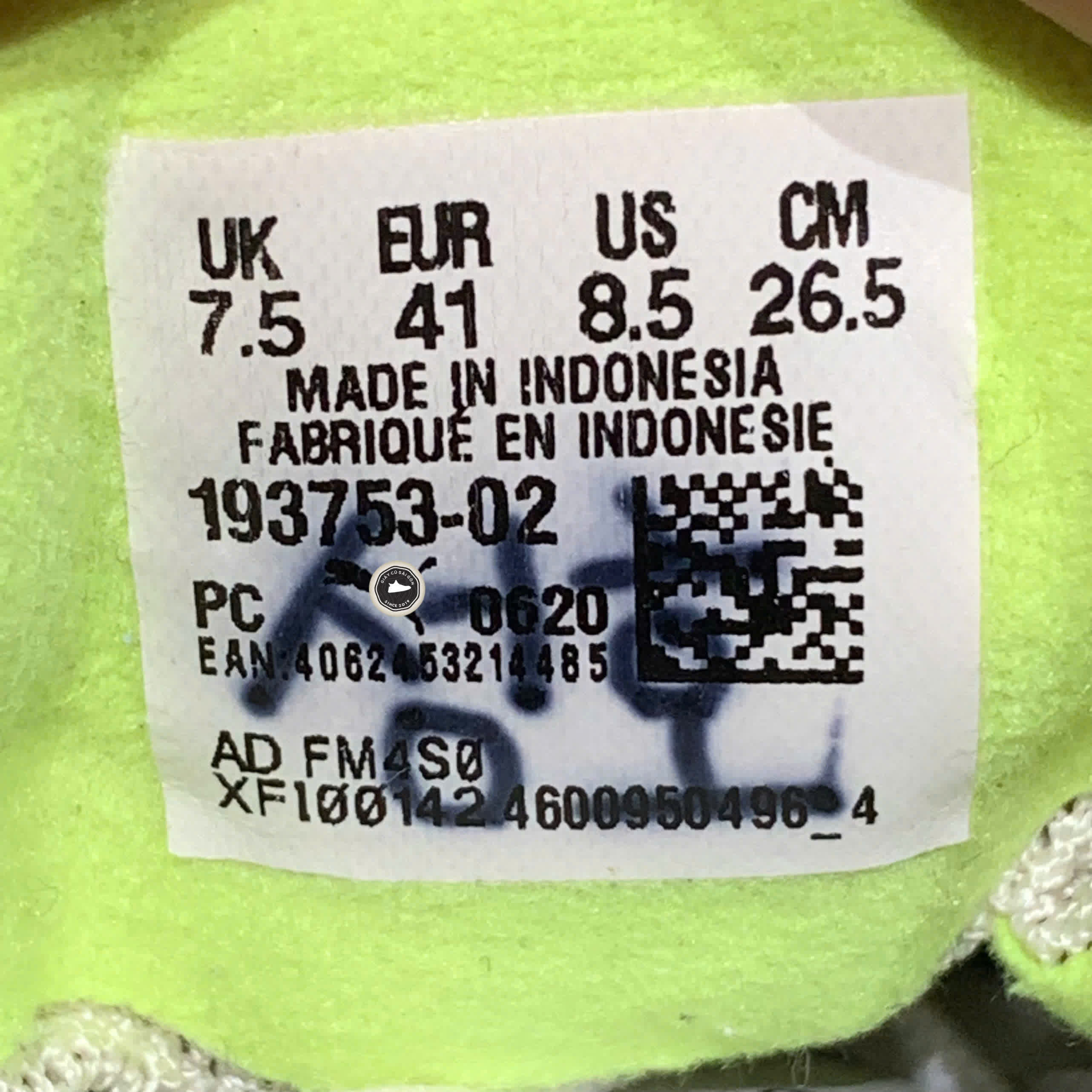 PUMA UltraRide Men's Running Shoes White Fizzy Yellow 193753 02 SIZE 41 GIÀY 2HAND CHÍNH HÃNG PVN21542