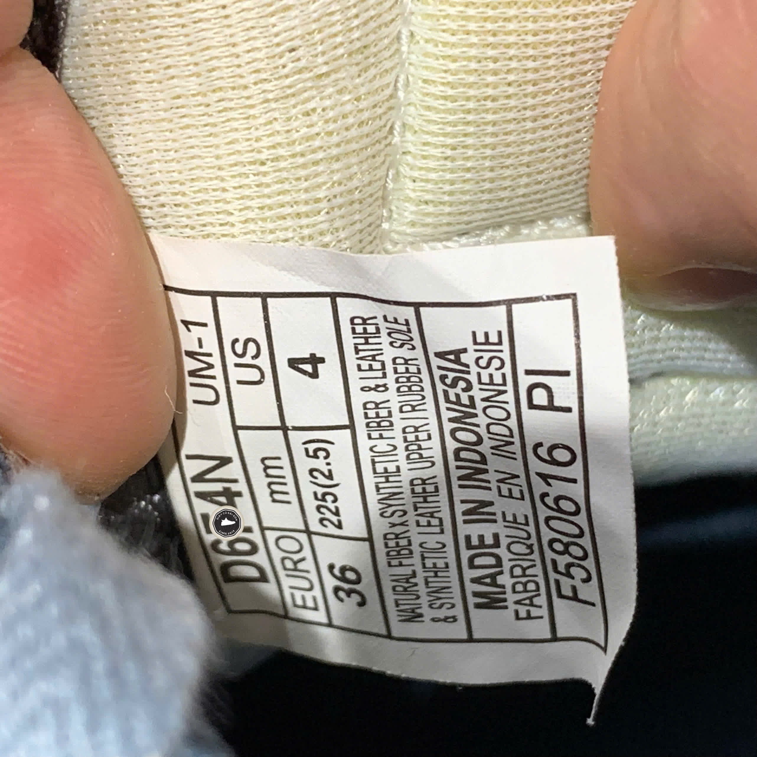 ONITSUKA TIGER F580616 D605L F580616 SIZE 36 GIÀY 2HAND CHÍNH HÃNG PVN22076