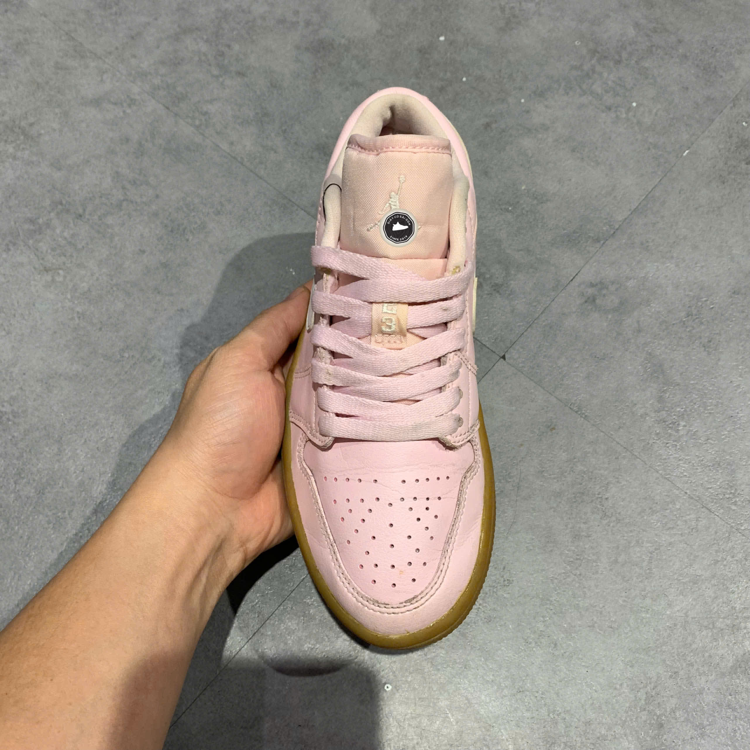 Nike Air Jordan 1 Low 'Arctic Pink Gum' DC0774 601 SIZE 35.5 GIÀY 2HAND CHÍNH HÃNG PVN22131
