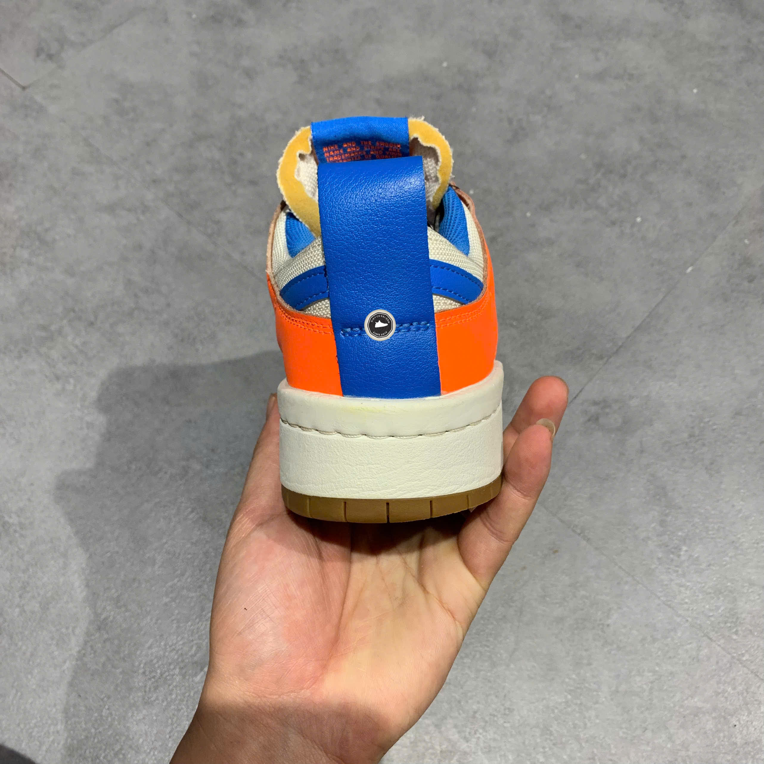 NIKE DUNK LOW DISRUPT SUPA CK6654 104 SIZE 37.5 GIÀY 2HAND CHÍNH HÃNG PVN22163