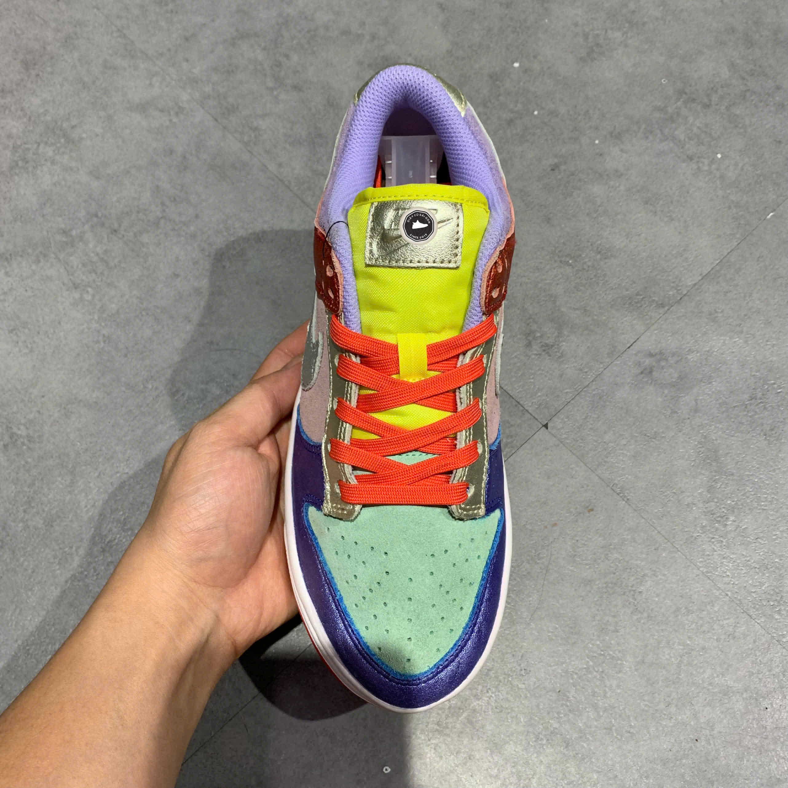 NIKE DUNK LOW 'SUNSET PULSE' DN0855 600 SIZE 37.5 GIÀY 2HAND CHÍNH HÃNG PVN22167