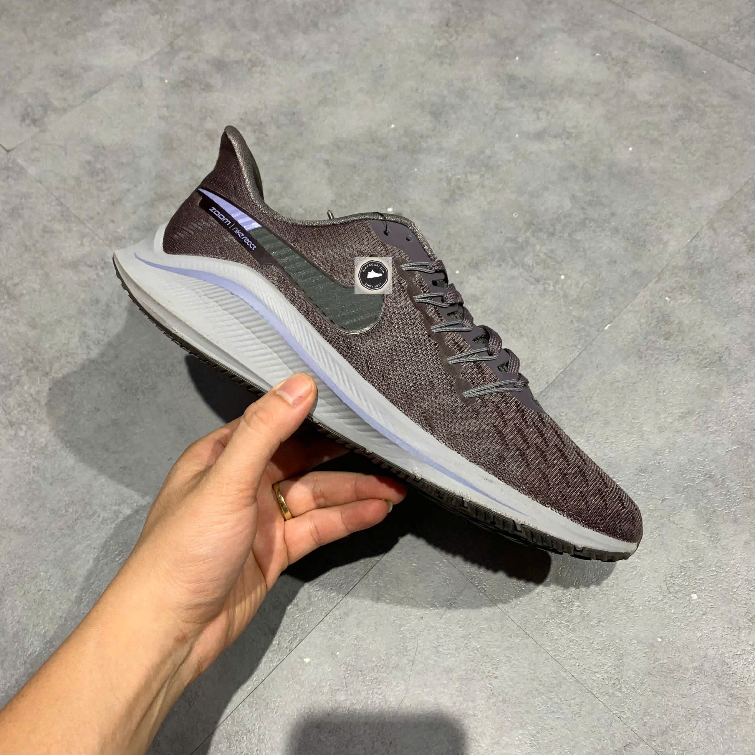 🔥 Nike Air Zoom Vomero 14 Thunder Grey AH7857‑005 – SIZE 41 – PVN22300 – CHÍNH HÃNG