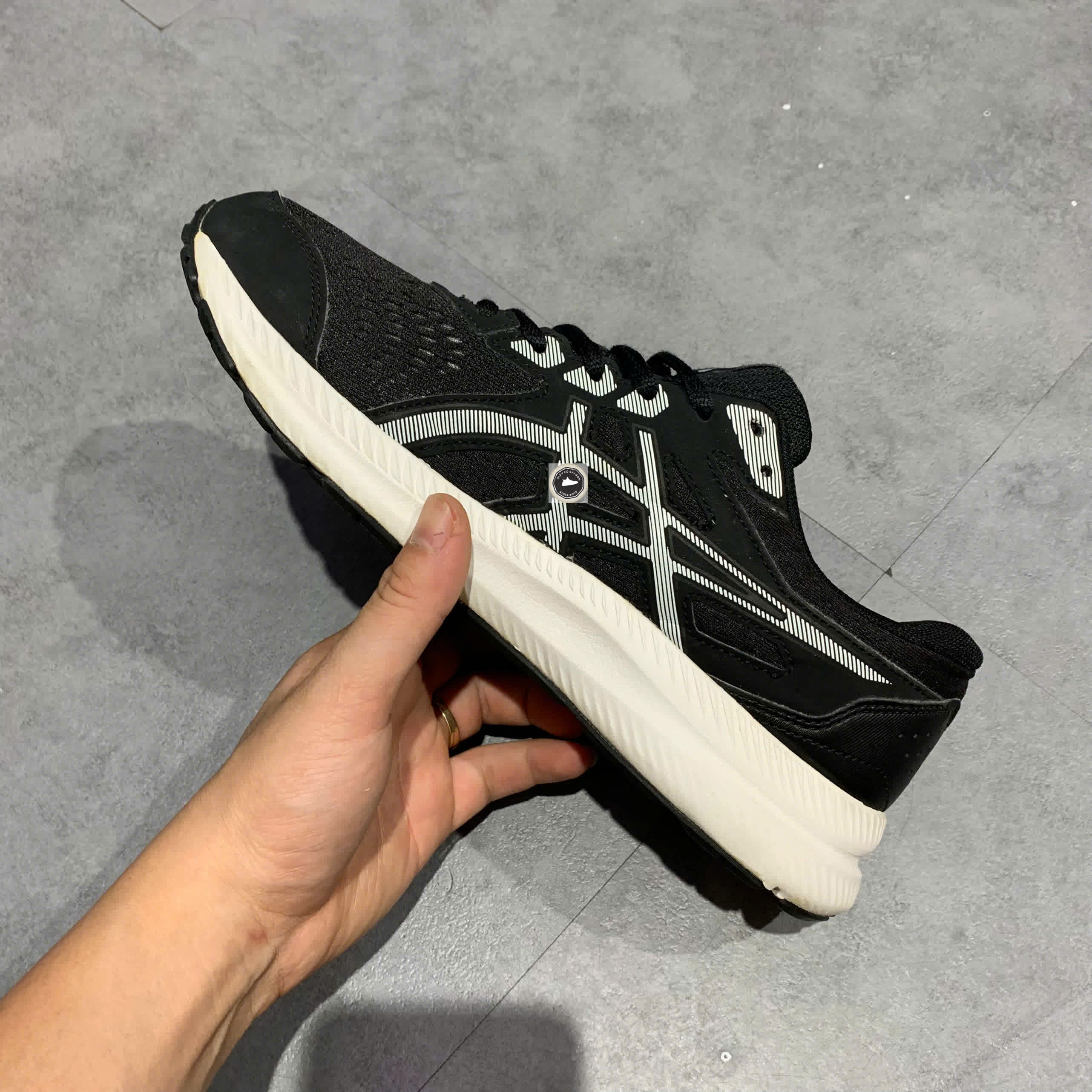 🔥 Giày ASICS Gel‑Contend 8 'Black/Velvet Pin' 1011B492 – SIZE 41.5 – PVN22348 – CHÍNH HÃNG