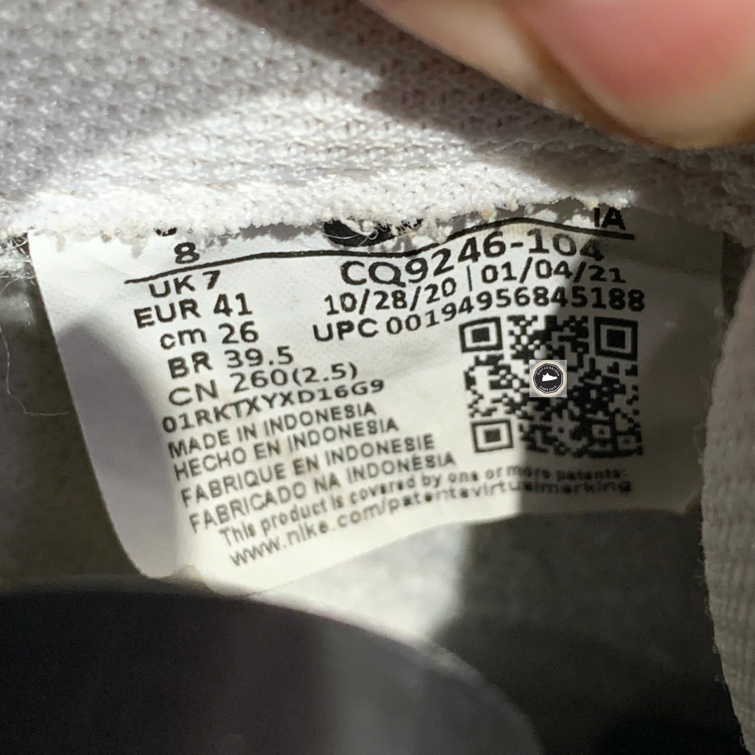 🔥 Nike Court Royale 2 Low 'White' CQ9246‑104 – SIZE 42 – PVN22580 – CHÍNH HÃNG