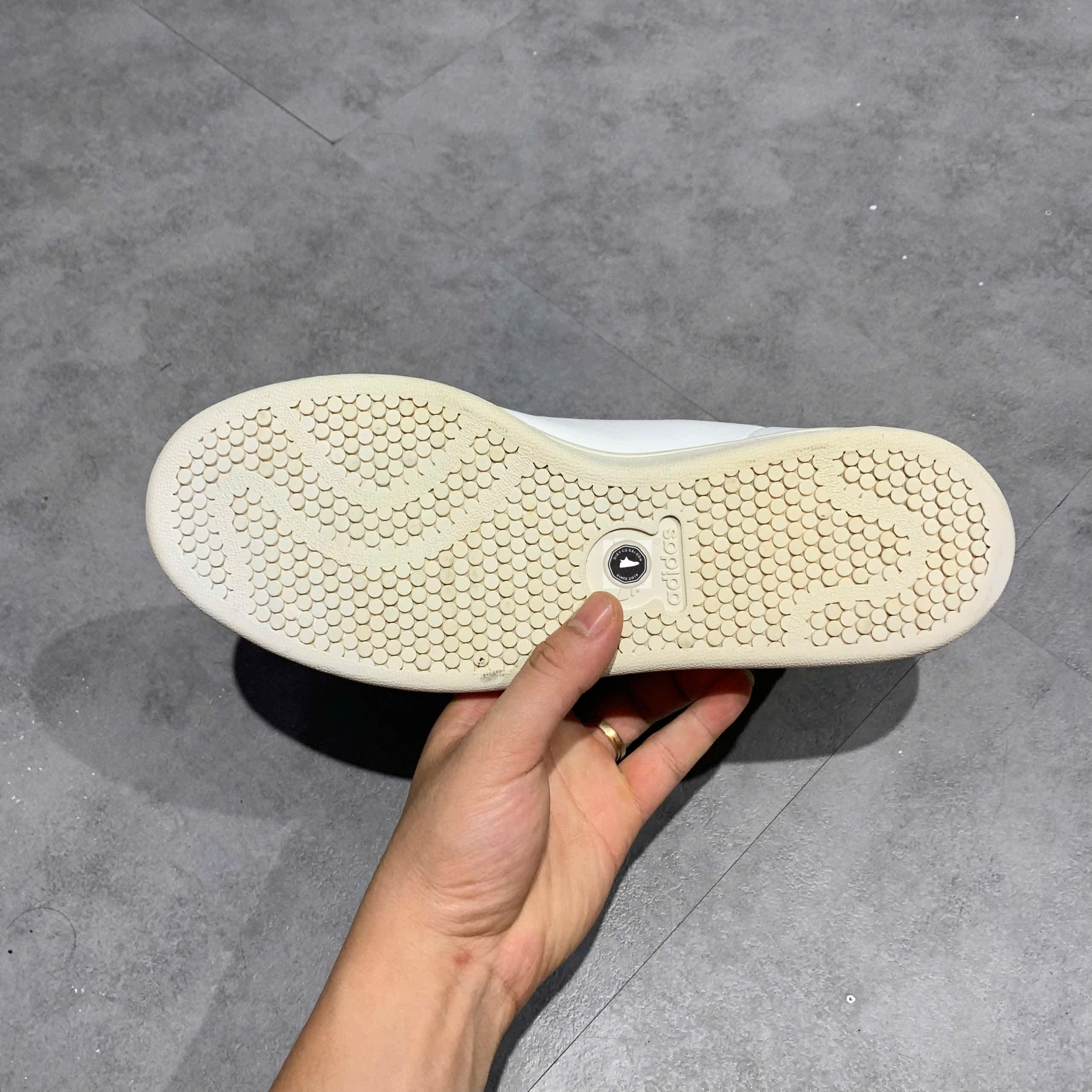 🔥 Adidas Continental 80 – “WHITE / RED HEART” – SIZE 42 1/3 – PVN22683 – CHÍNH HÃNG