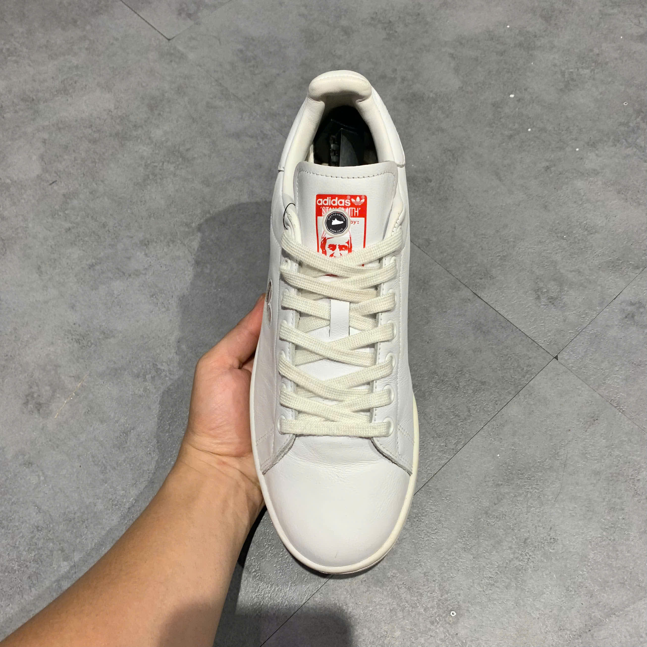 🔥 Adidas Continental 80 – “WHITE / RED HEART” – SIZE 42 1/3 – PVN22683 – CHÍNH HÃNG