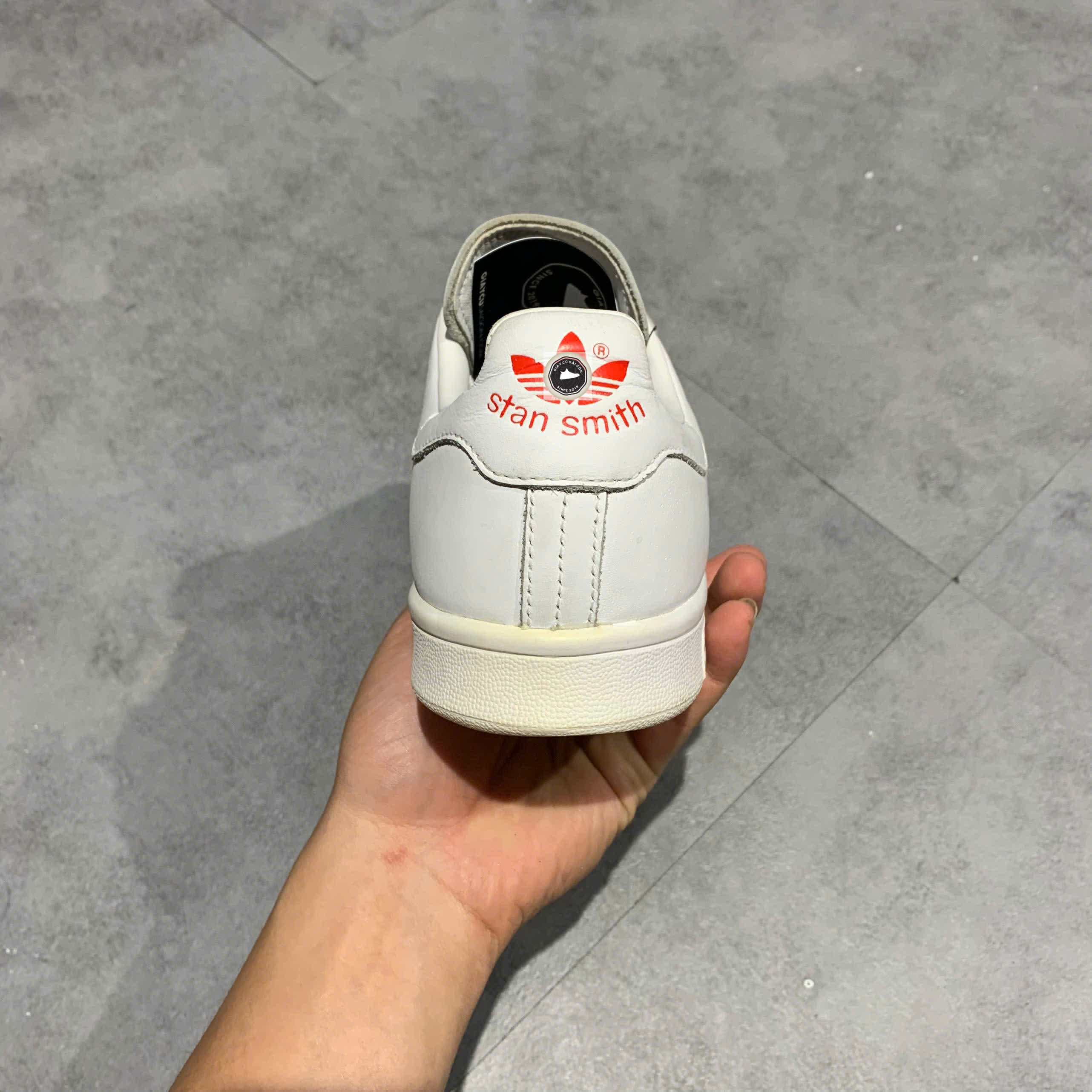 🔥 Adidas Continental 80 – “WHITE / RED HEART” – SIZE 42 1/3 – PVN22683 – CHÍNH HÃNG