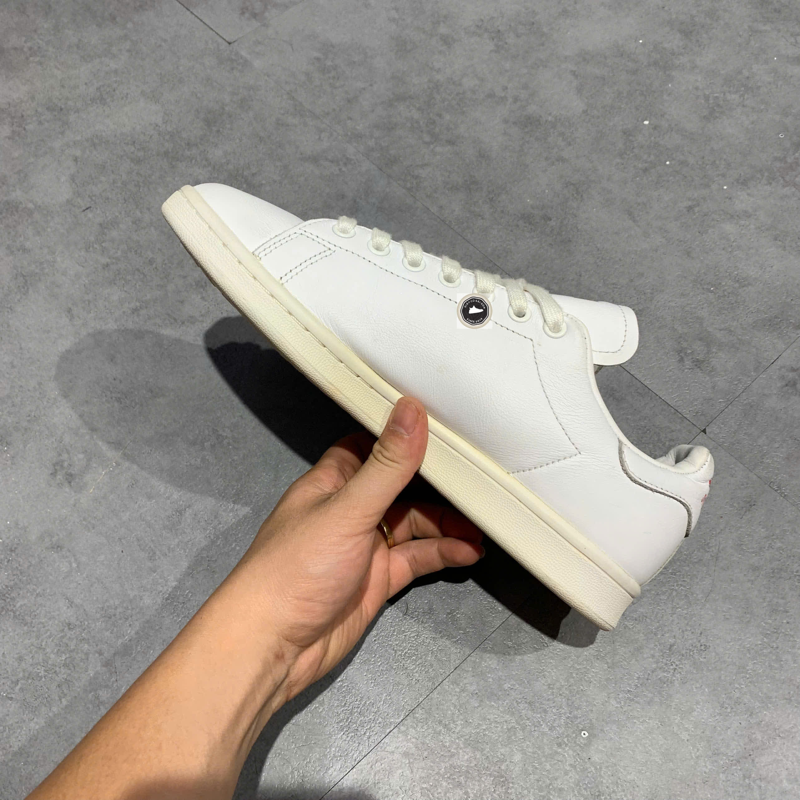 🔥 Adidas Continental 80 – “WHITE / RED HEART” – SIZE 42 1/3 – PVN22683 – CHÍNH HÃNG