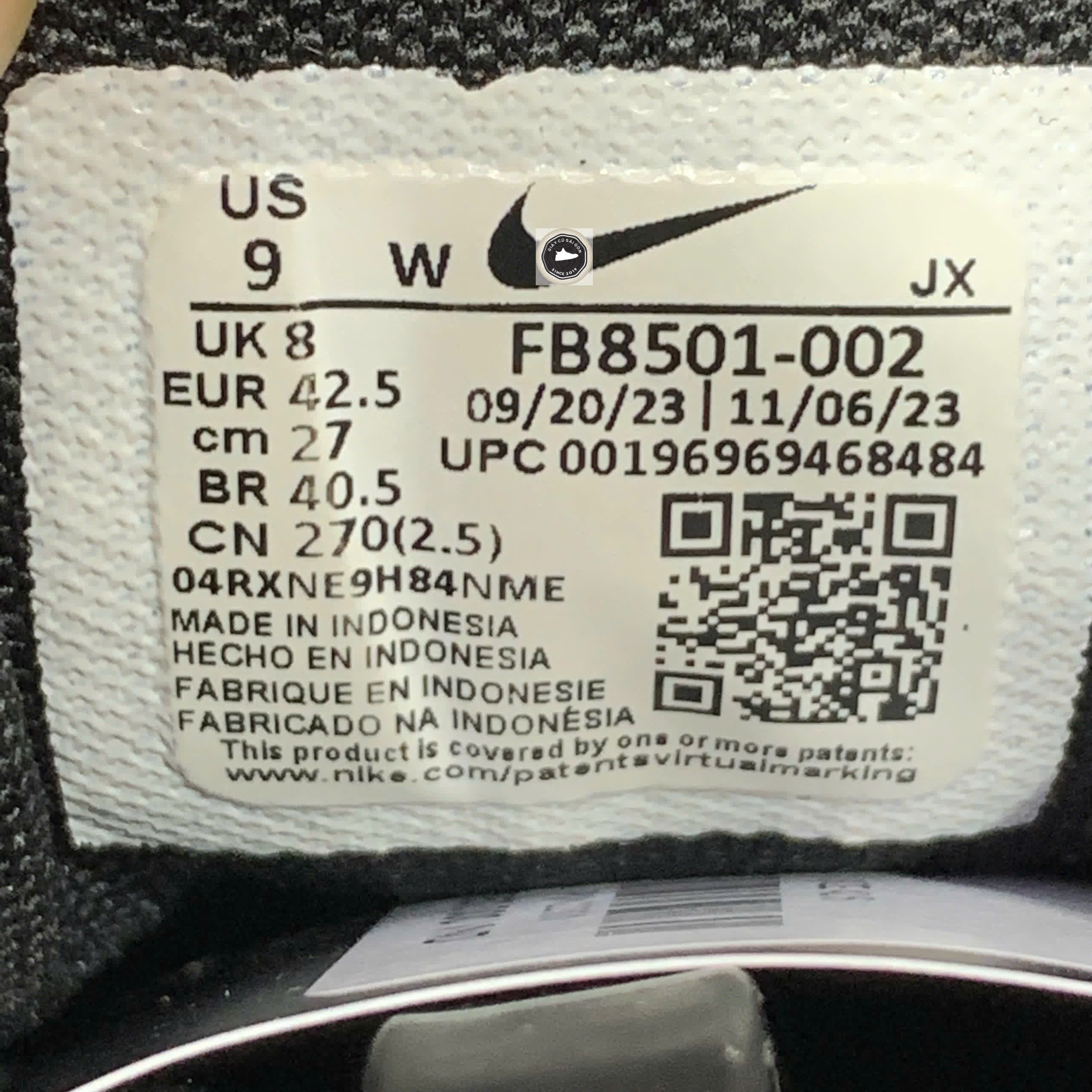 🔥 NIKE REVOLUTION 7 WIDE – SIZE 42.5 – PVN22301 – CHÍNH HÃNG