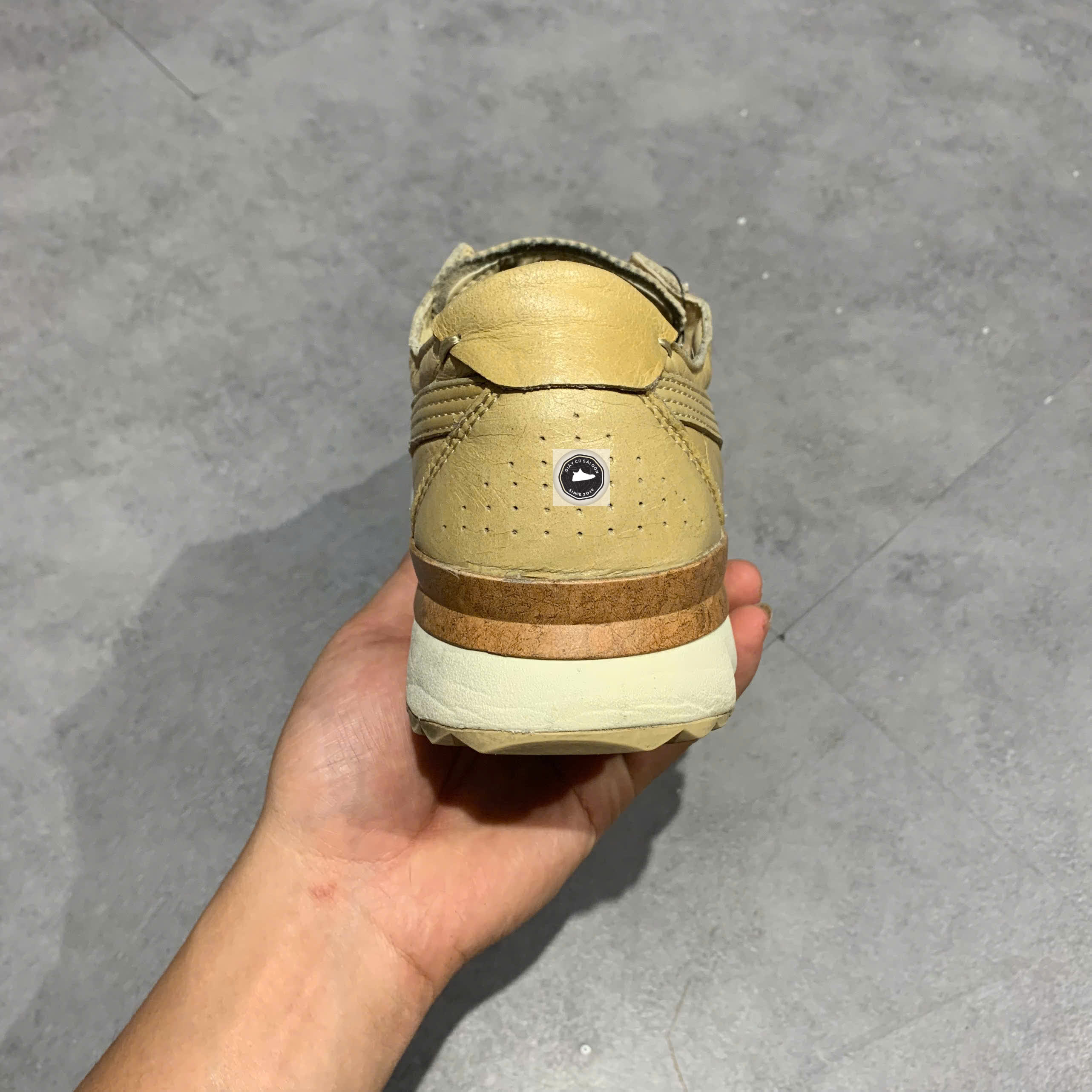 ONITSUKA TIGER  MHS CL D848L 0505 SIZE 42.5 GIÀY 2HAND CHÍNH HÃNG PVN22213