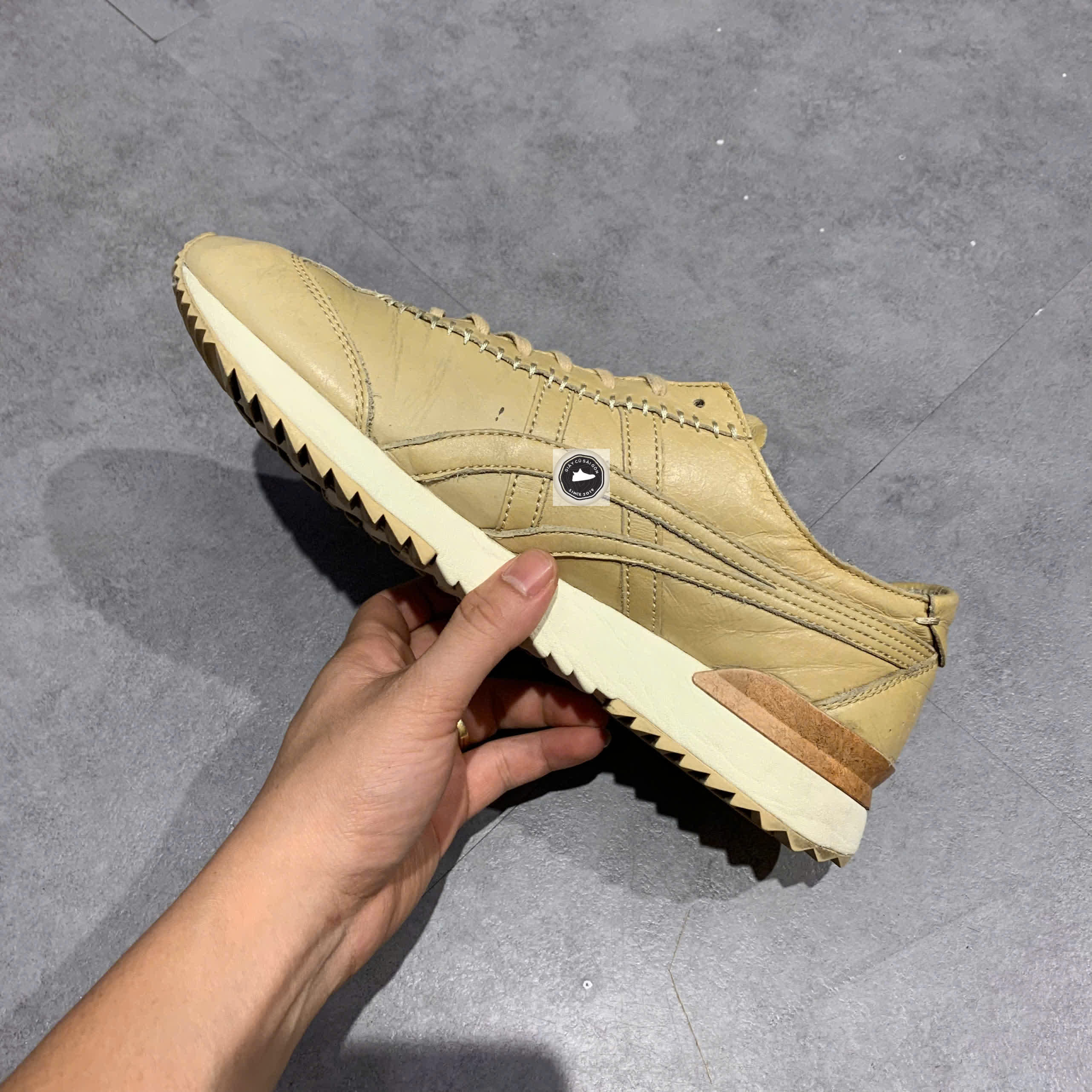 ONITSUKA TIGER  MHS CL D848L 0505 SIZE 42.5 GIÀY 2HAND CHÍNH HÃNG PVN22213