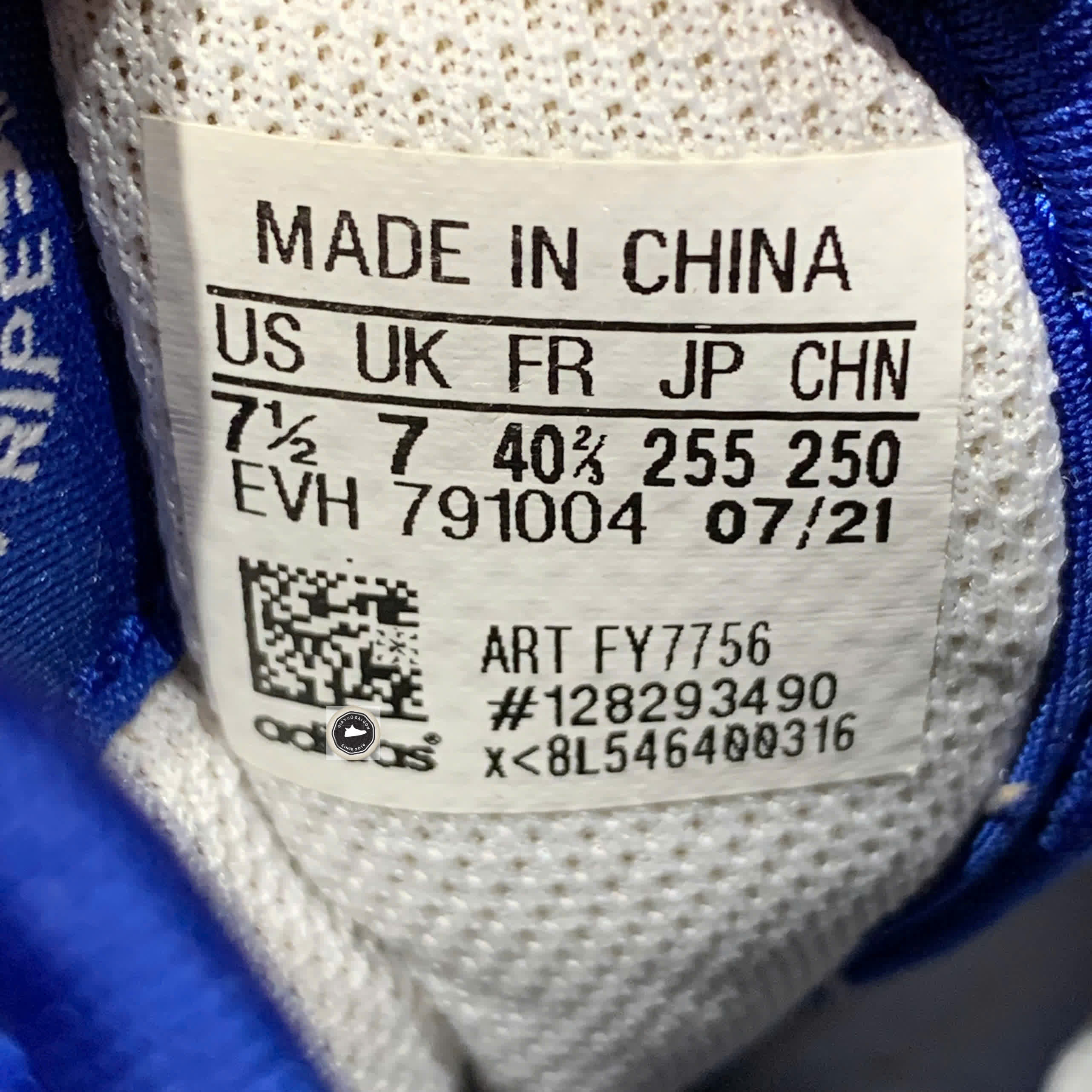 🔥 Adidas Forum Low 'White Royal Blue' – SIZE 41 1/3 – PVN22668 – CHÍNH HÃNG