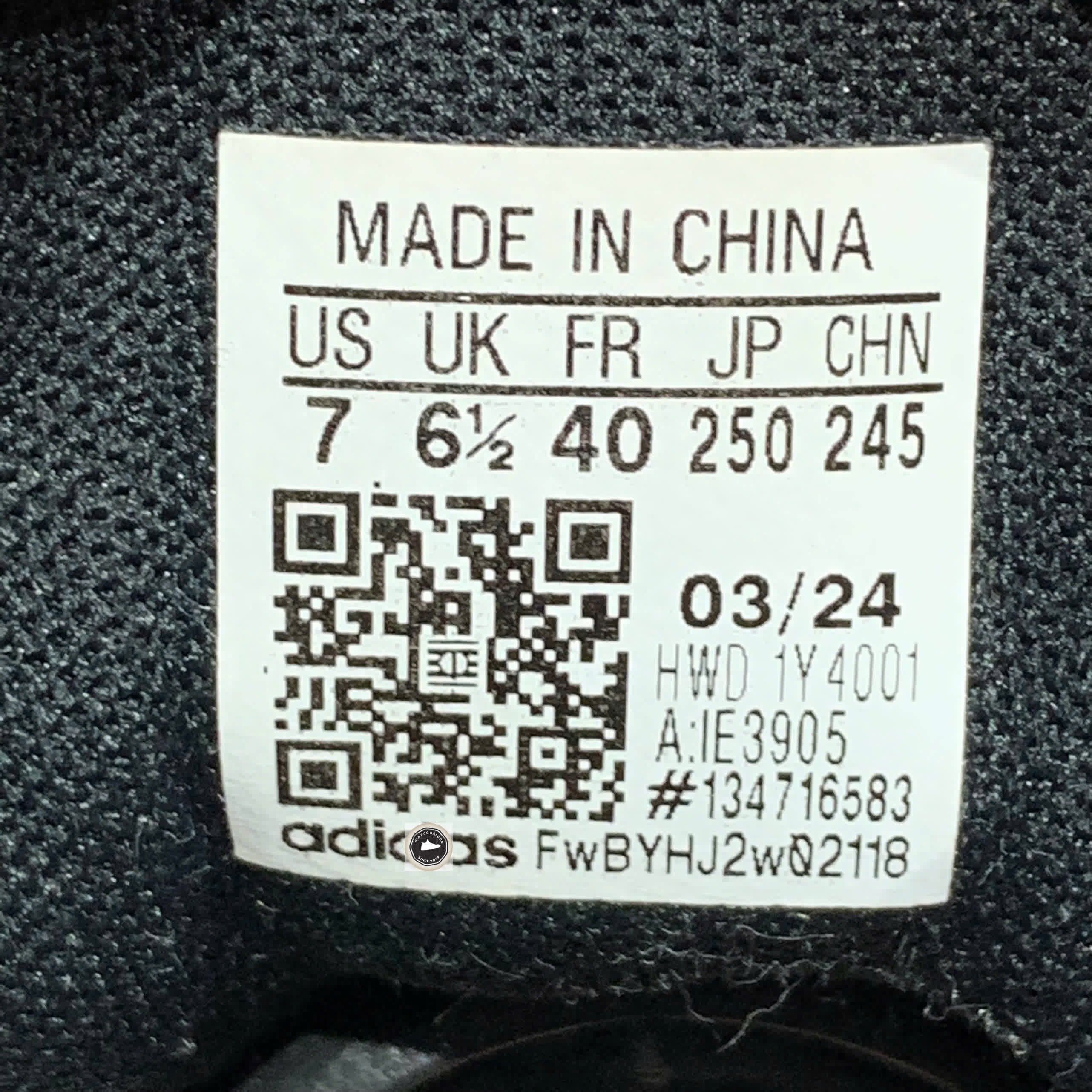 Adidas Entrap 'White Black Brown' - IE3905 - Size 40 - GIÀY 2HAND CHÍNH HÃNG PVN22685