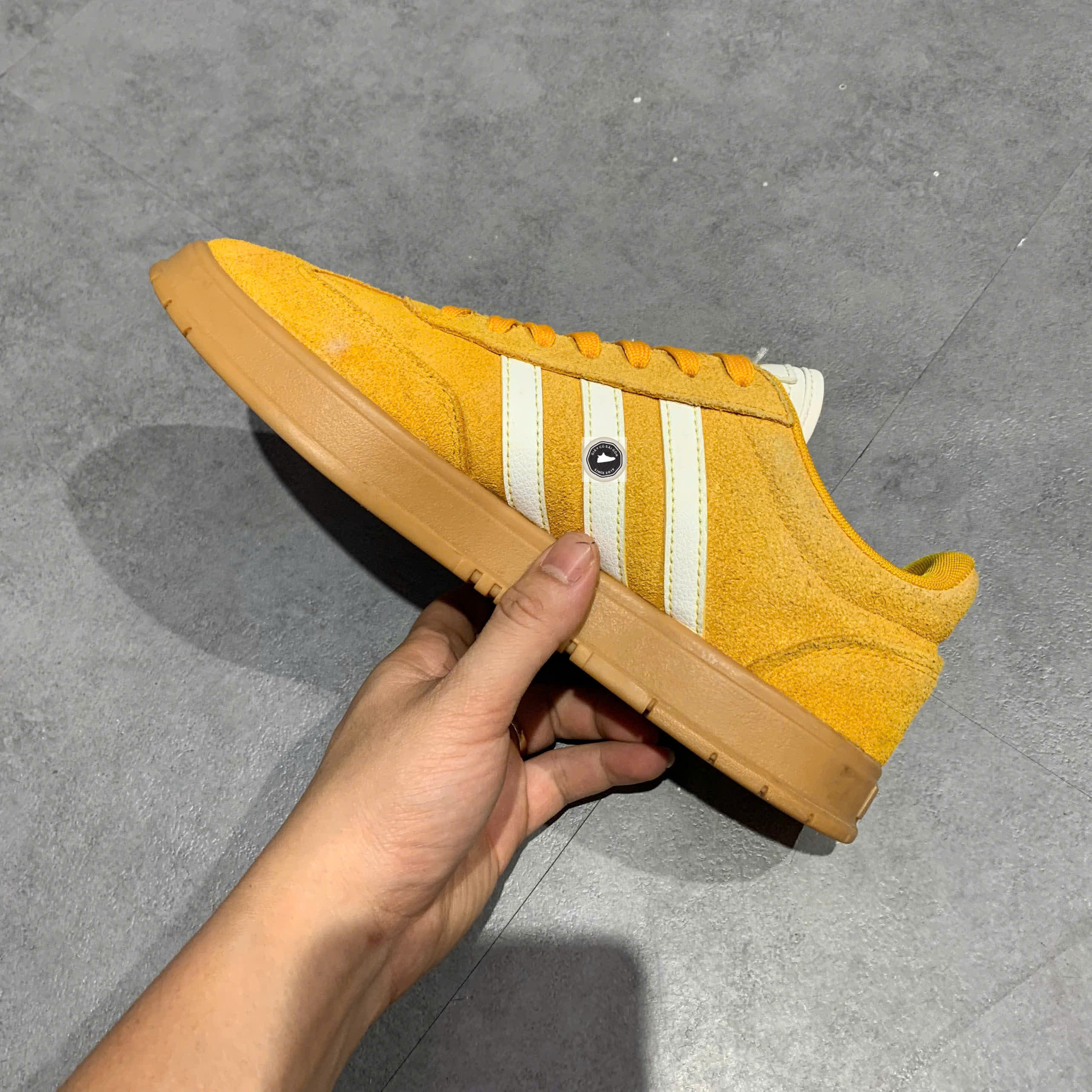 Adidas Neo Gradas 'Yellow Khaki' - IE3920 - Size 40 - GIÀY 2HAND CHÍNH HÃNG PVN22613