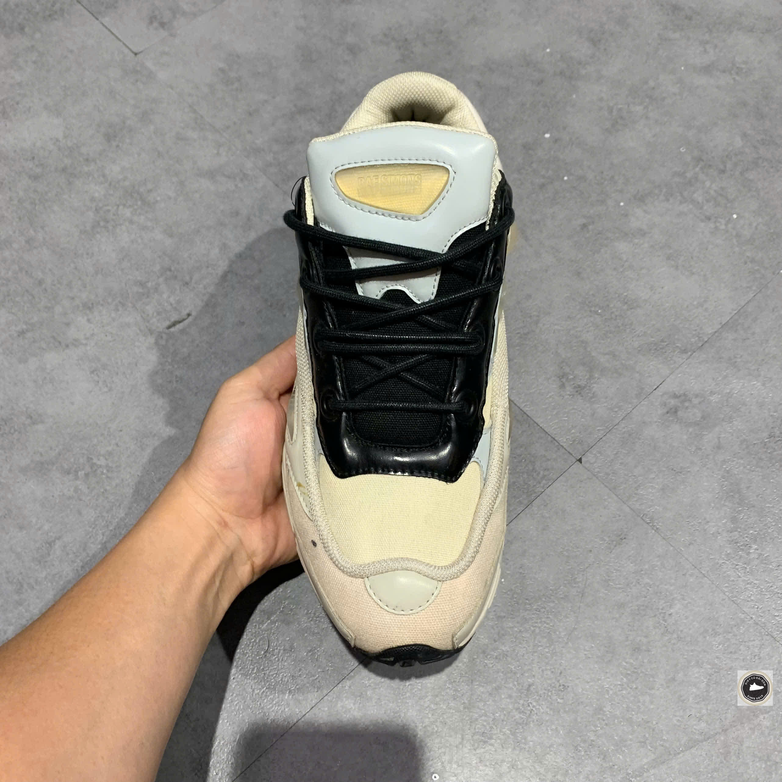 Adidas Raf Simons Ozweego 3 Cream White - B22537 - Size 40 2/3 - GIÀY 2HAND CHÍNH HÃNG PVN22211