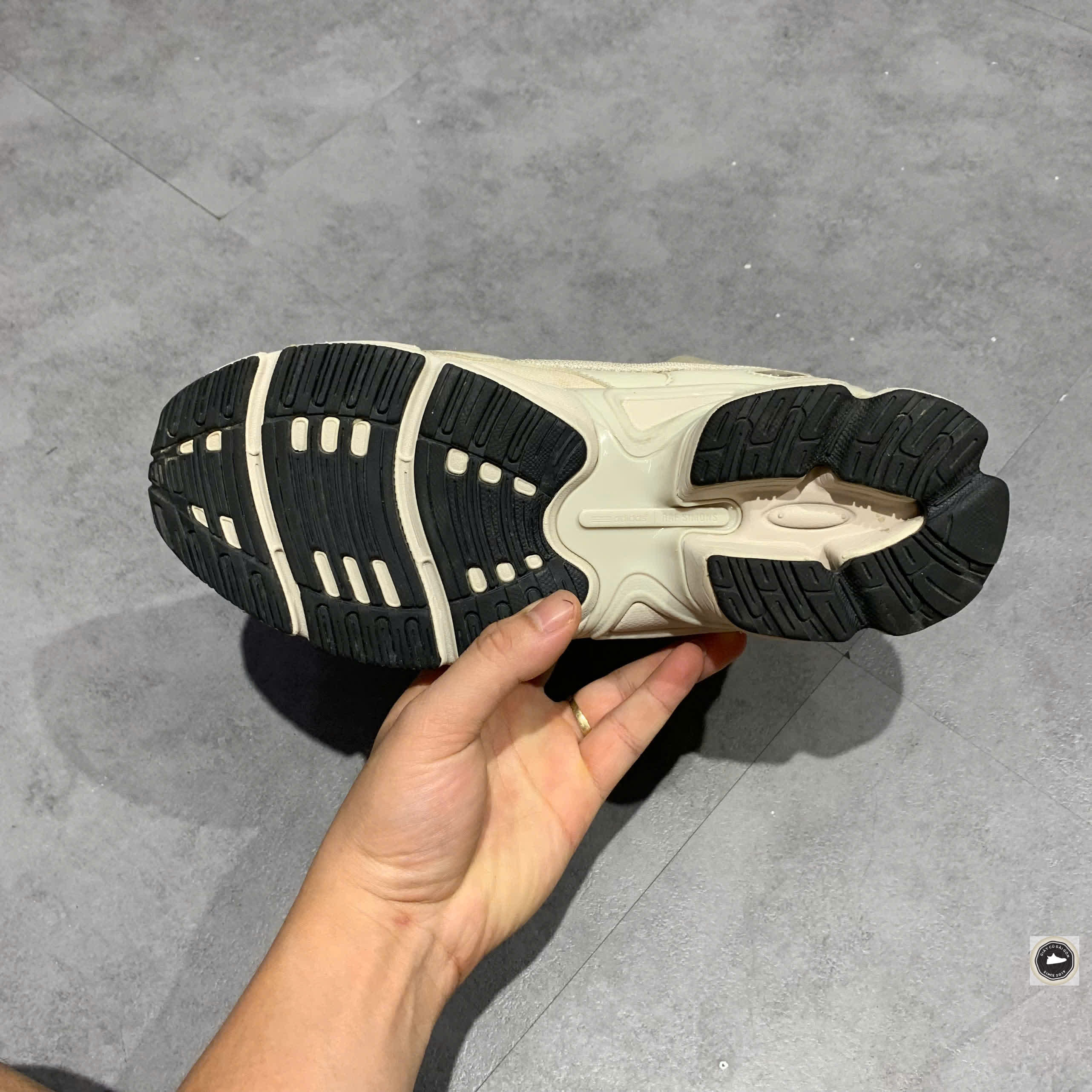 Adidas Raf Simons Ozweego 3 Cream White - B22537 - Size 40 2/3 - GIÀY 2HAND CHÍNH HÃNG PVN22211