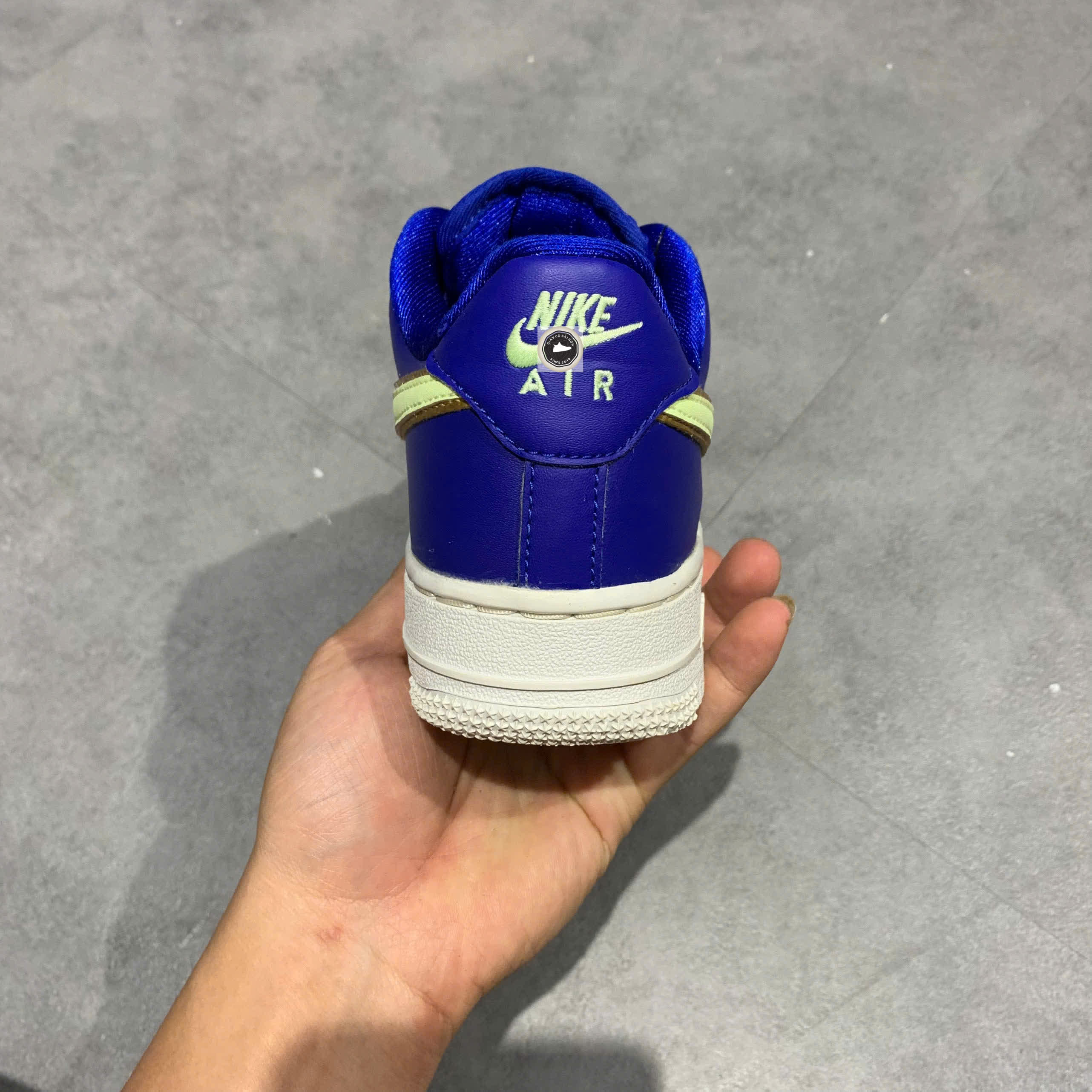 Nike Air Force 1 '07 Essential 'Hyper Blue Volt' - AO2132 402 - Size 36 - GIÀY 2HAND CHÍNH HÃNG 23031