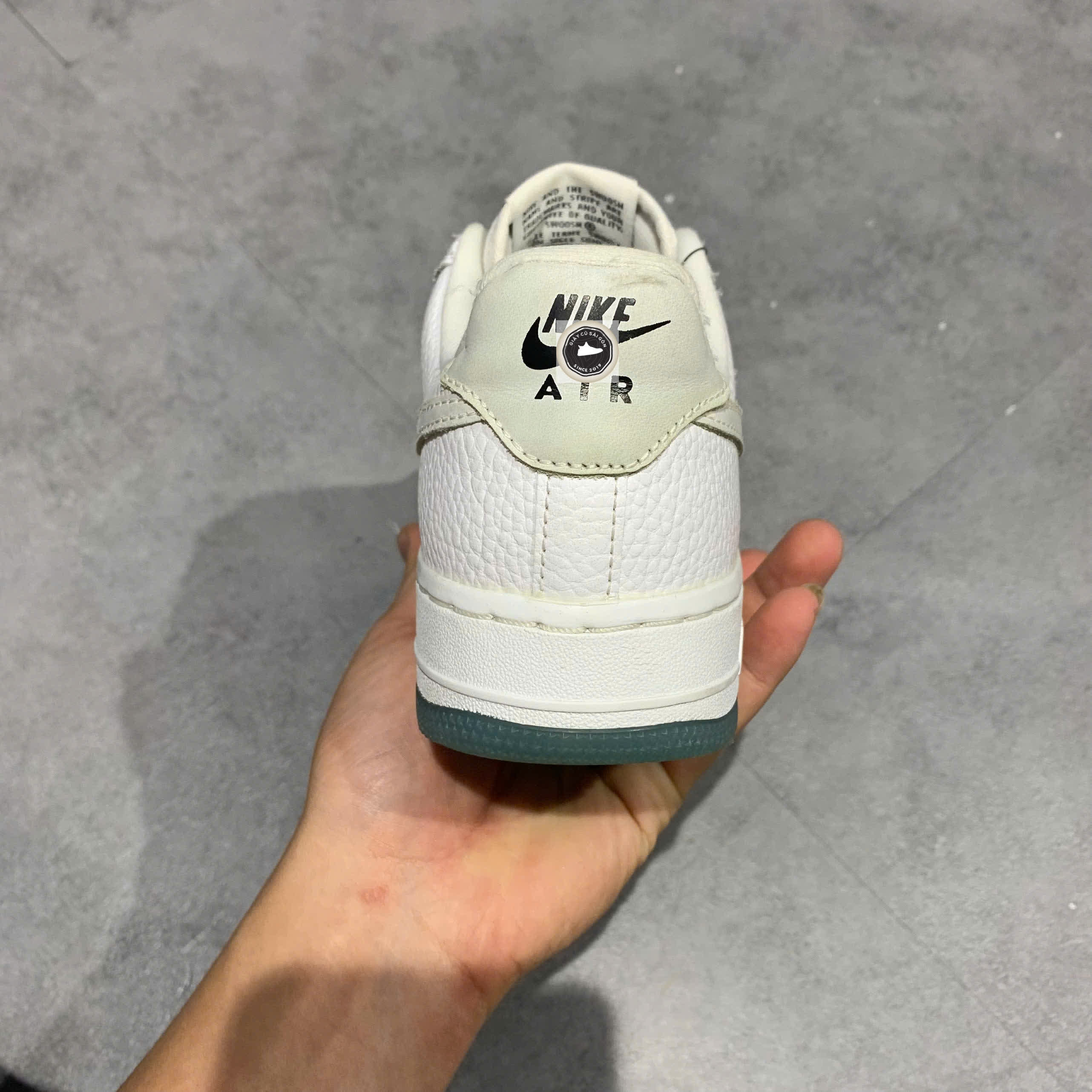 Nike Air Force 1 Low UV Reactive Swoosh (W) - DA8301 101 - Size 36.5 - GIÀY 2HAND CHÍNH HÃNG 22993