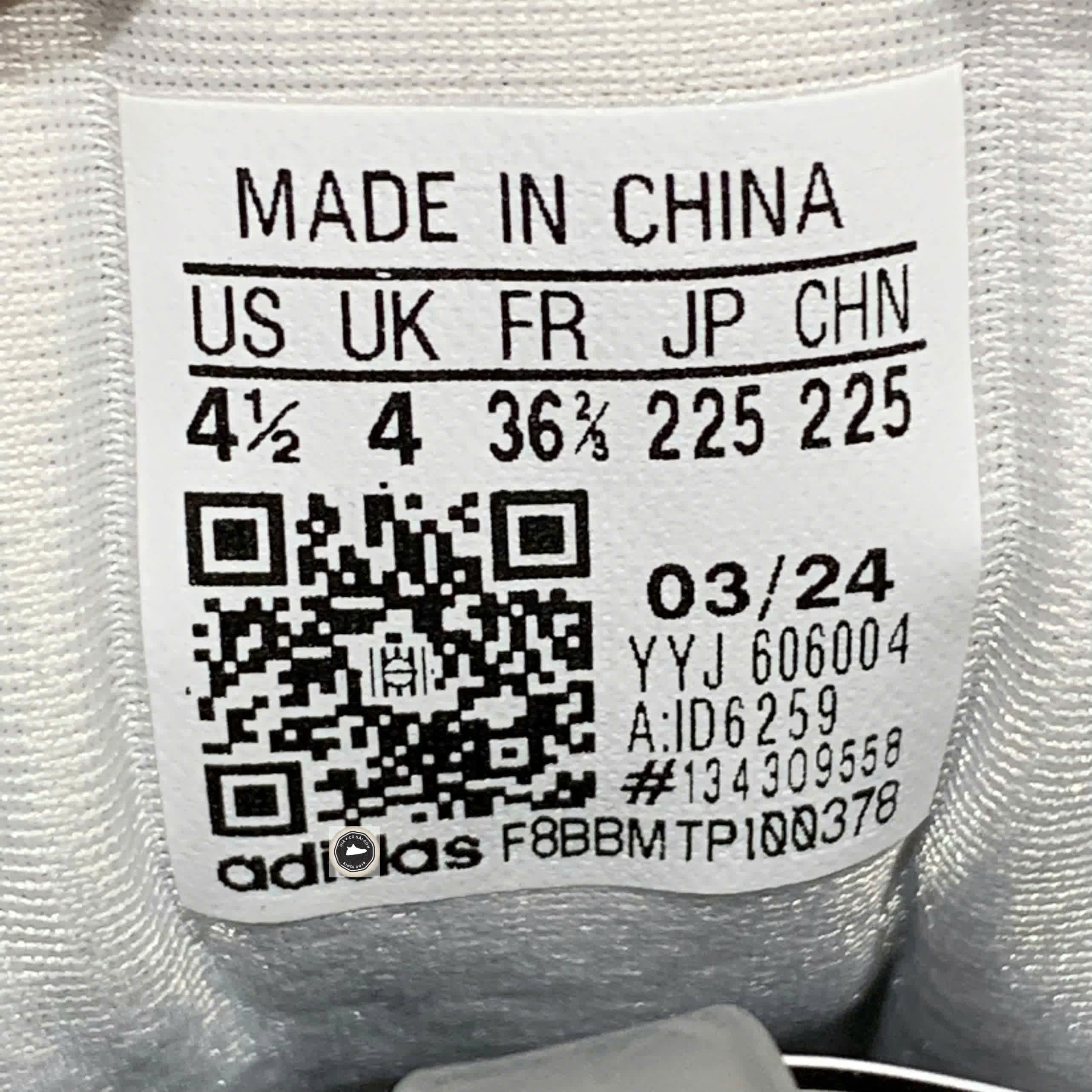 Adidas Retropy E5 Dash Green Footwear White - ID6259 - Size 36 2/3 - GIÀY 2HAND CHÍNH HÃNG 23073