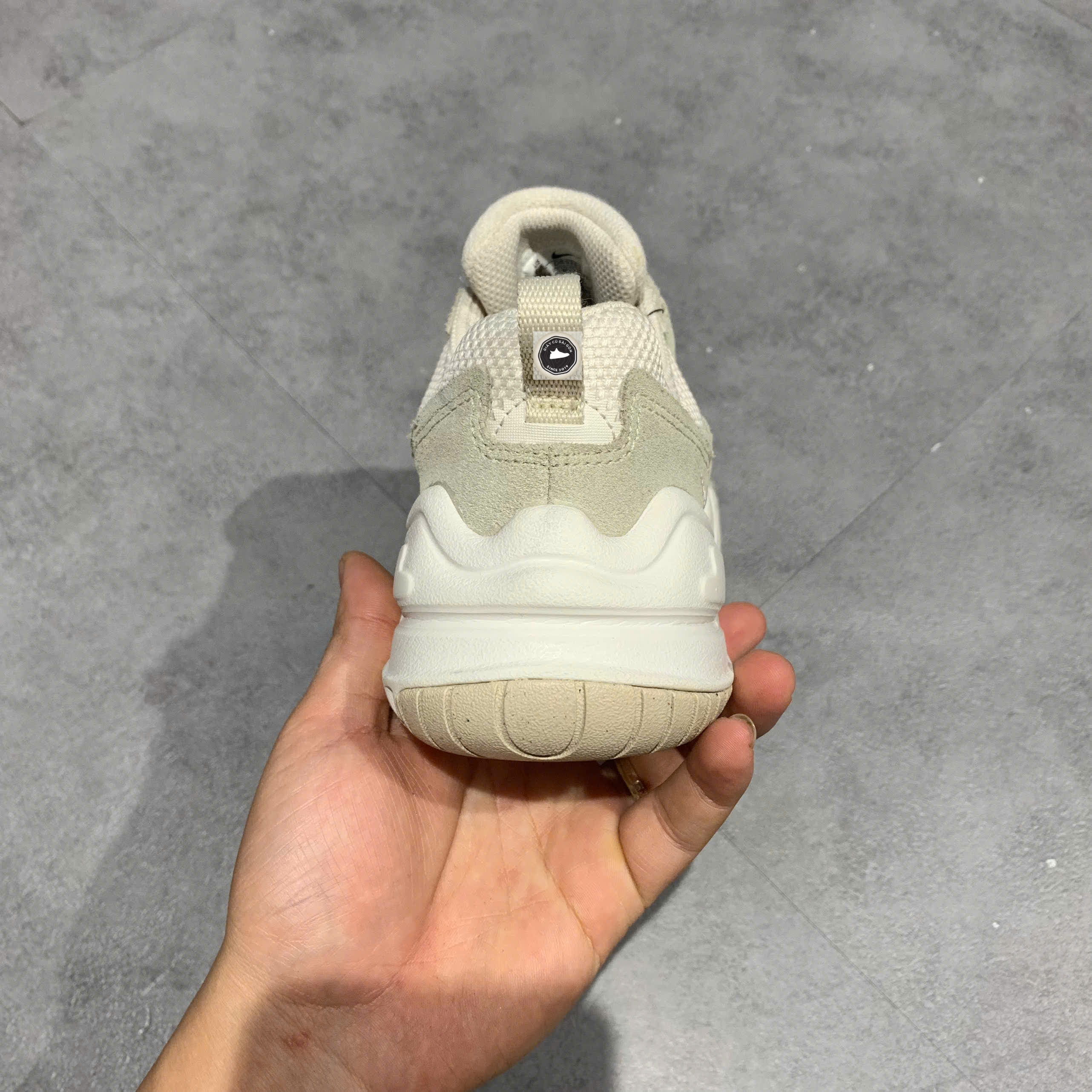 Nike Tech Hera Phantom Light Orewood Brown - DR9761 002 - Size 37.5 - GIÀY 2HAND CHÍNH HÃNG 23042