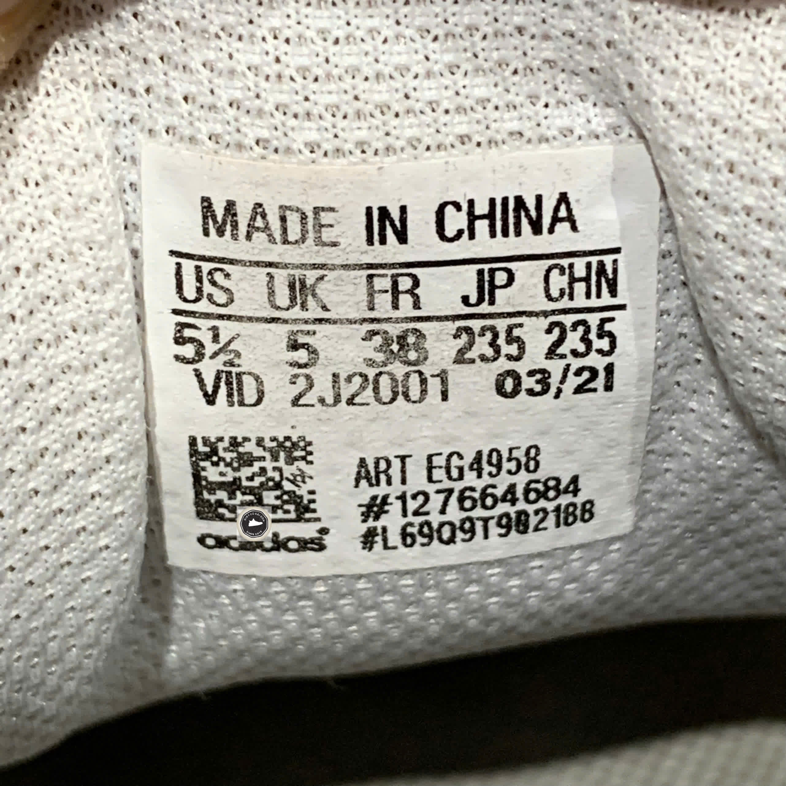 Adidas Superstar Cloud White Core Black - EG4958 - Size 38 - GIÀY 2HAND CHÍNH HÃNG 23065