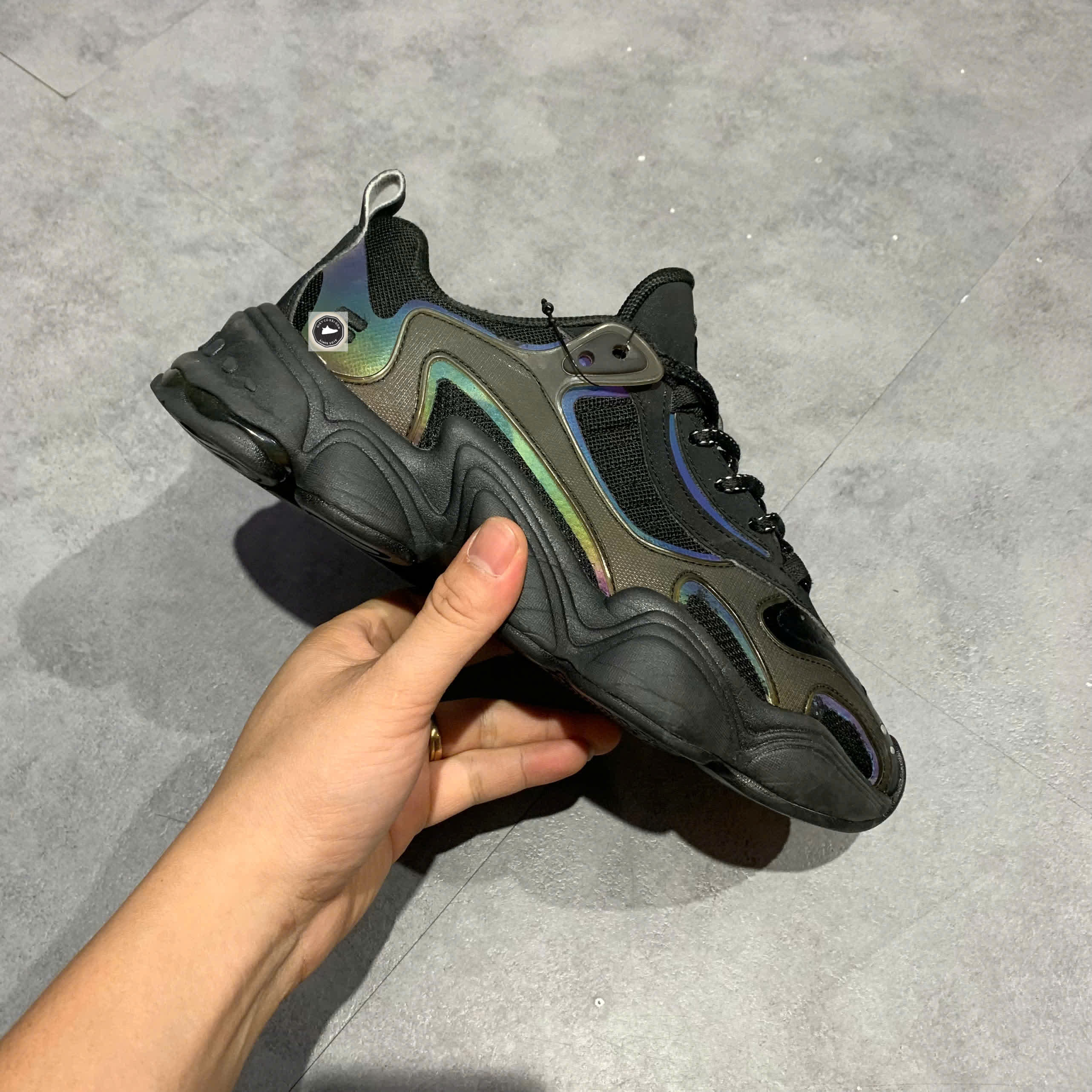 🔥 FILA FUSION TENACITY CHUNKY ‘BLACK’ – SIZE 38 – PVN22946 – CHÍNH HÃNG