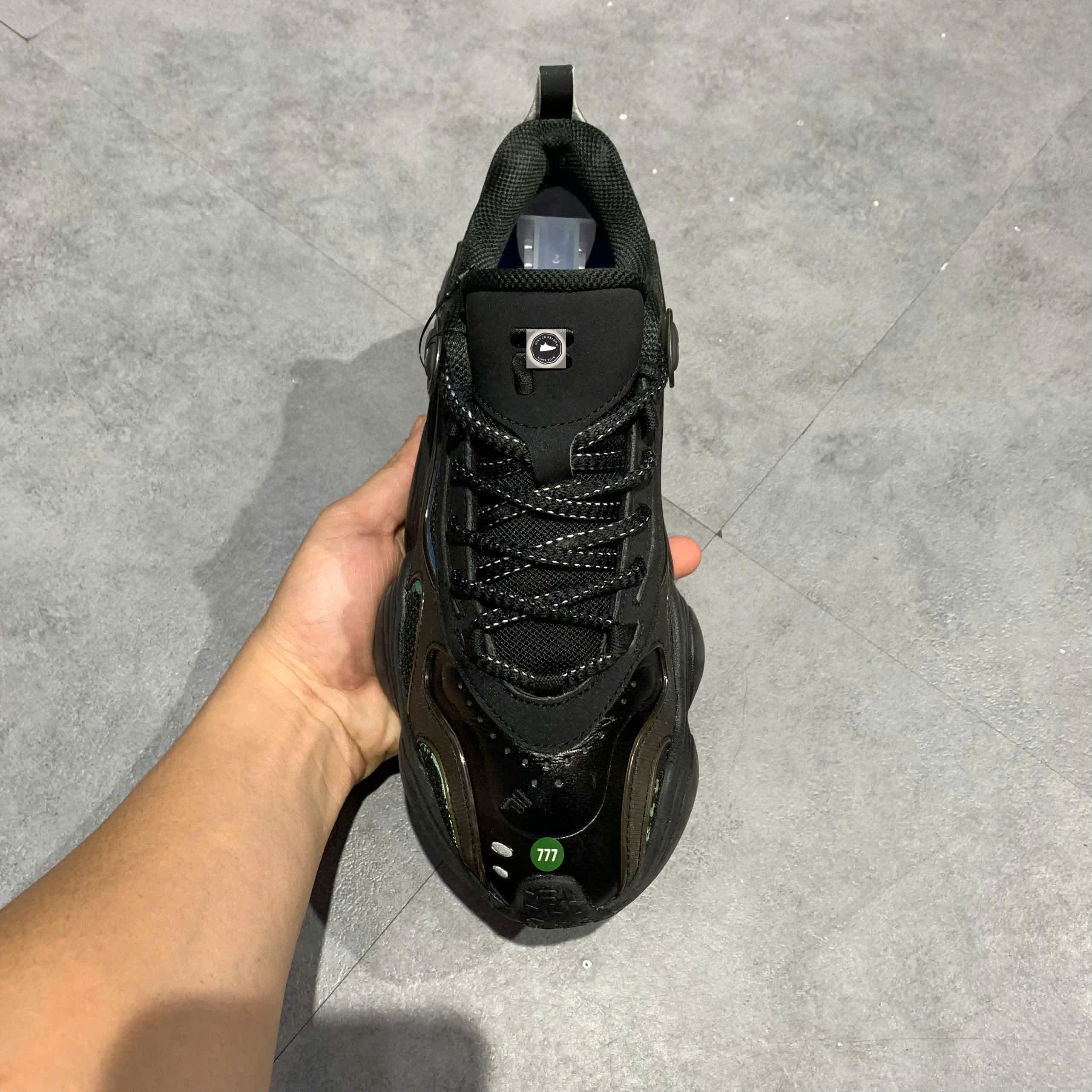 🔥 FILA FUSION TENACITY CHUNKY ‘BLACK’ – SIZE 38 – PVN22946 – CHÍNH HÃNG