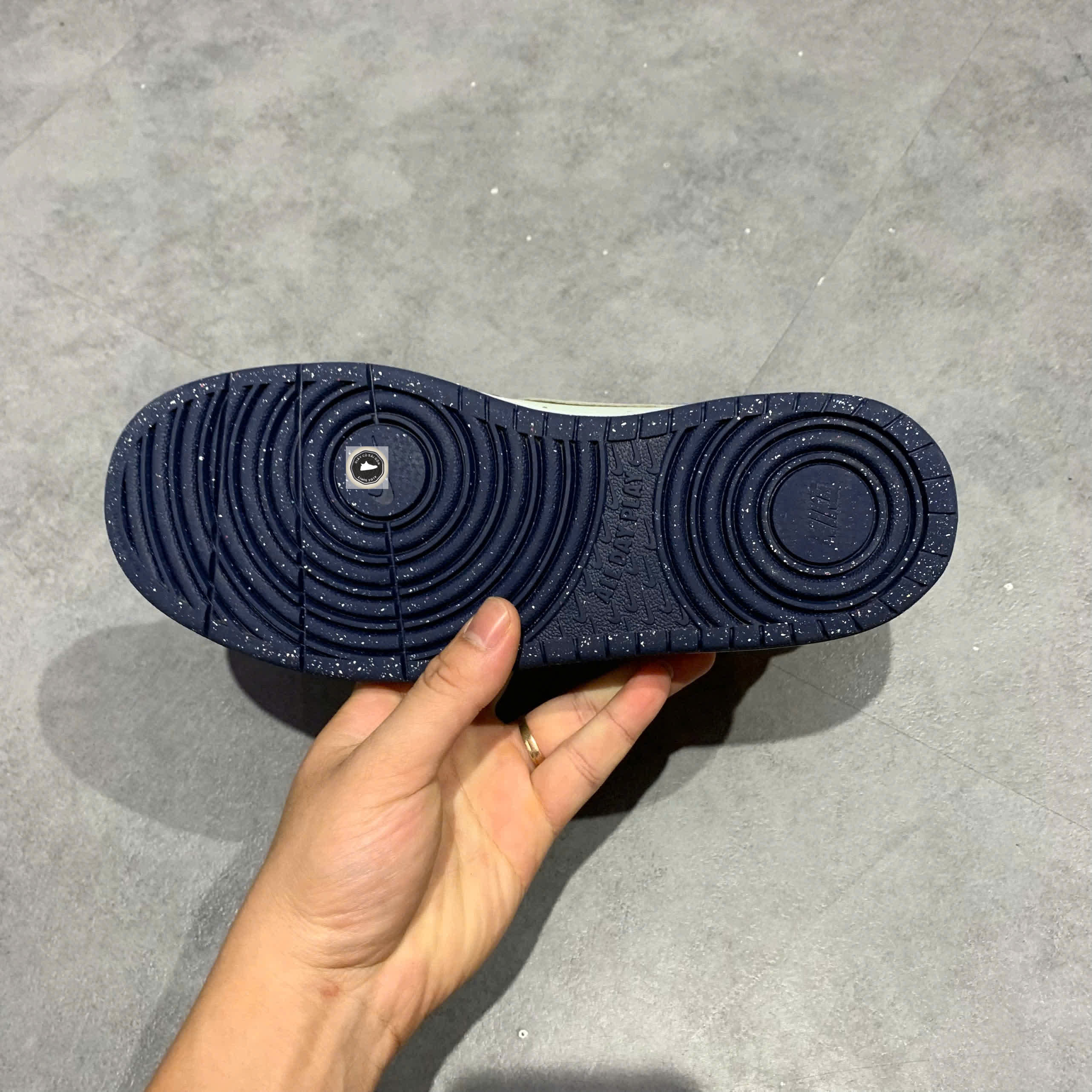 [Nike Court Borough Low Recraft GS Midnight Navy] - DV5456 401 - Size 39 - GIÀY 2HAND CHÍNH HÃNG 23064