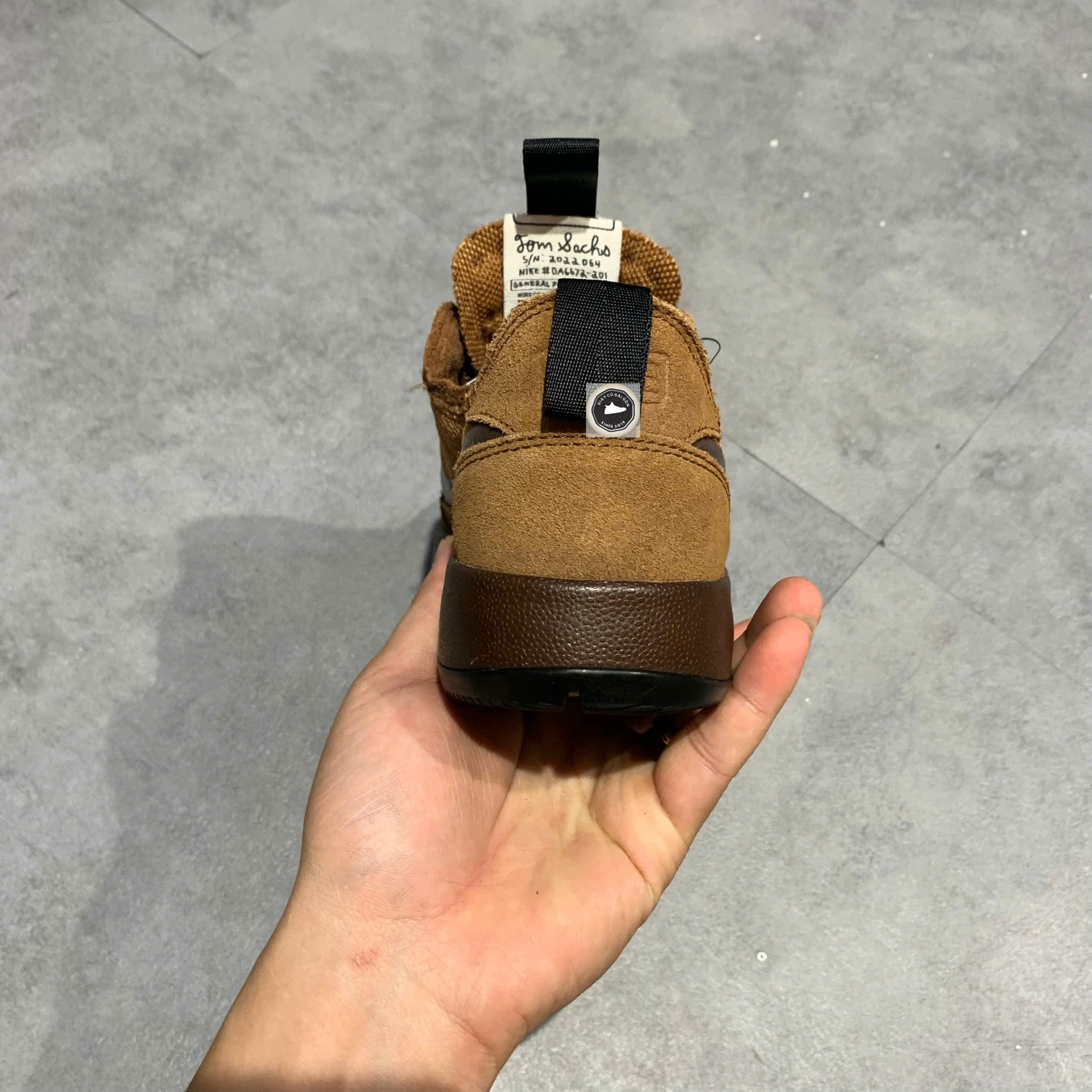 🔥 Giày Nike Craft General Purpose Tom Sachs ‘Field Brown’ DA6672‑201 – SIZE 38.5 – PVN22983 – CHÍNH HÃNG