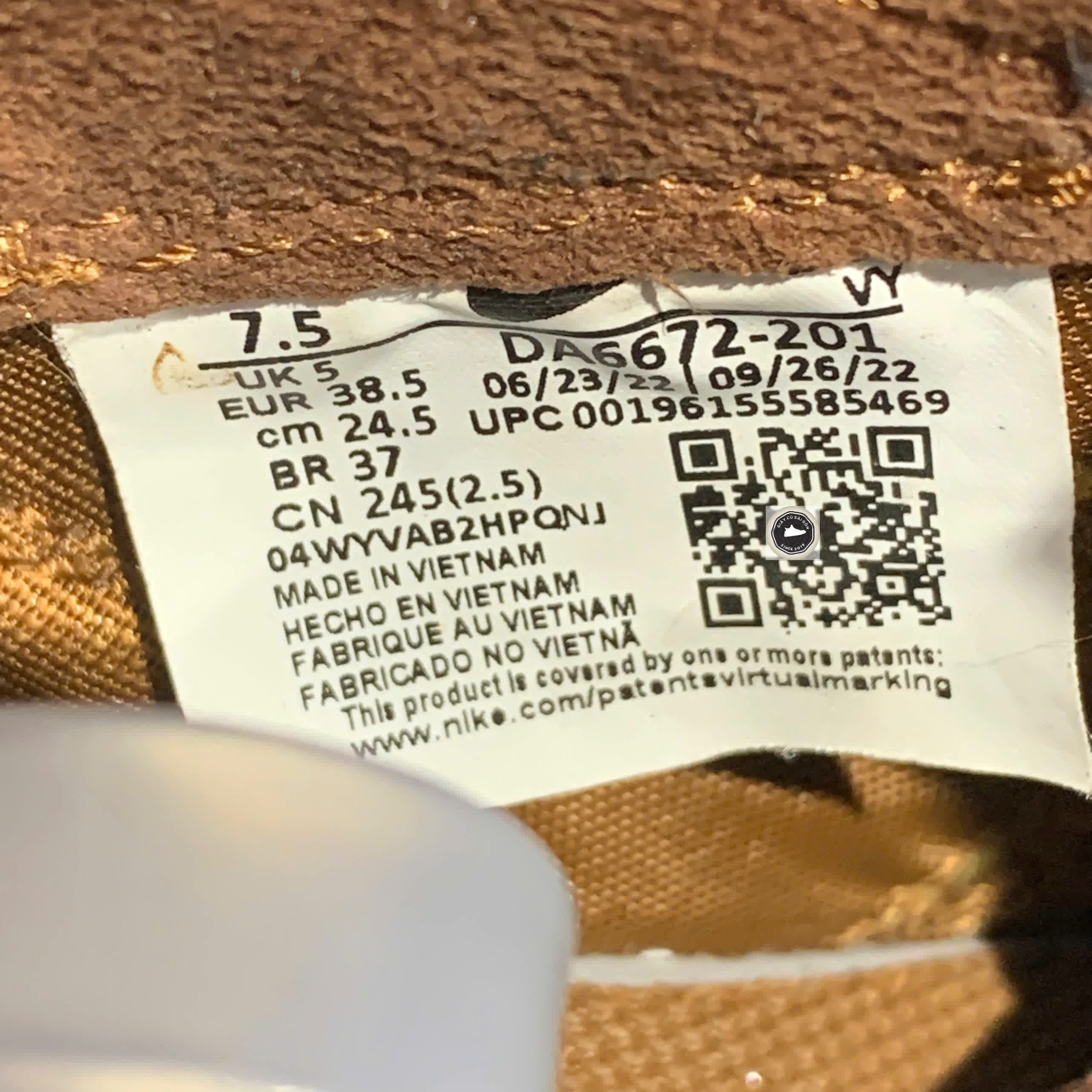 🔥 Giày Nike Craft General Purpose Tom Sachs ‘Field Brown’ DA6672‑201 – SIZE 38.5 – PVN22983 – CHÍNH HÃNG