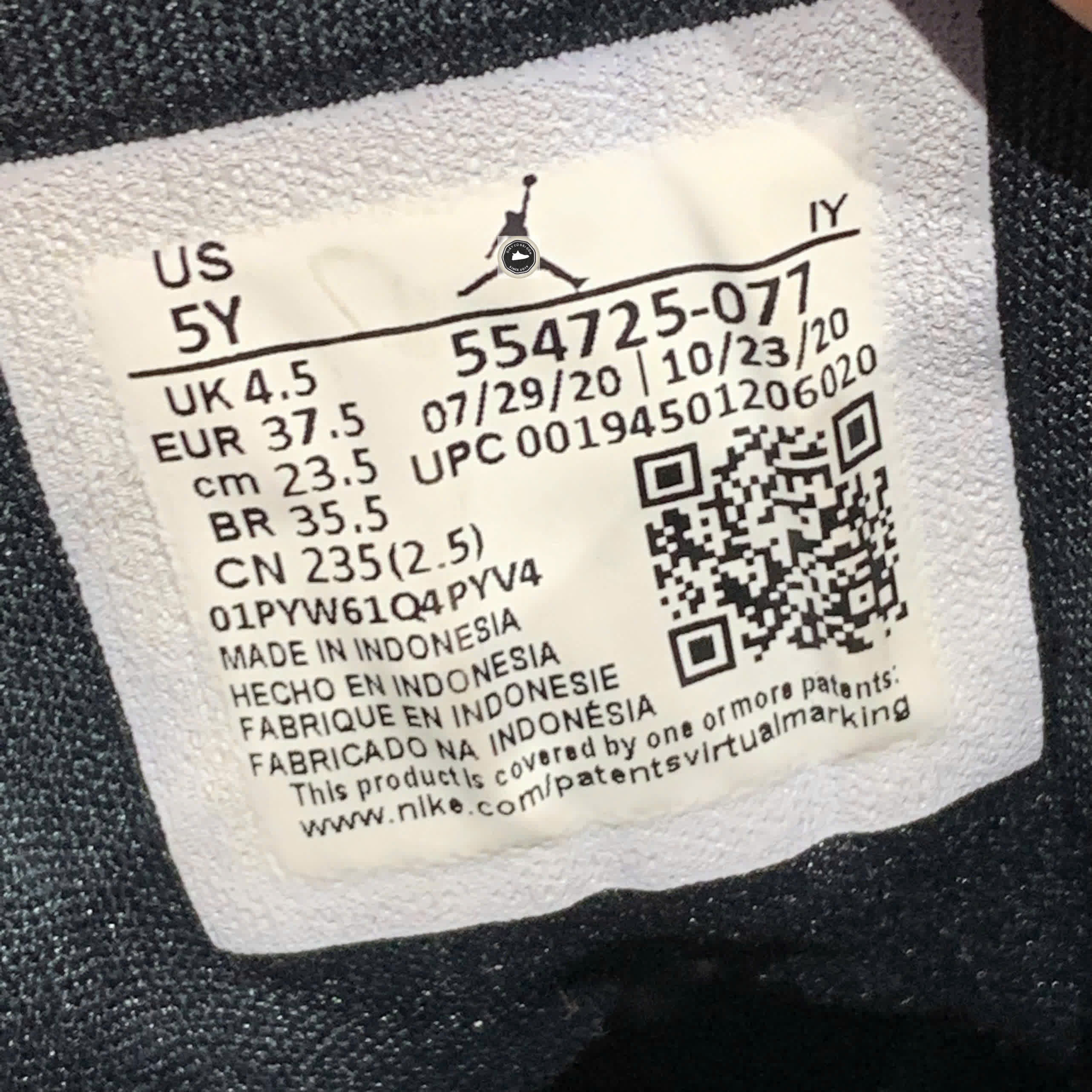 🔥 NIKE AIR JORDAN 1 MID ‘HYPER ROYAL’ – SIZE 37.5 – PVN18021 – CHÍNH HÃNG